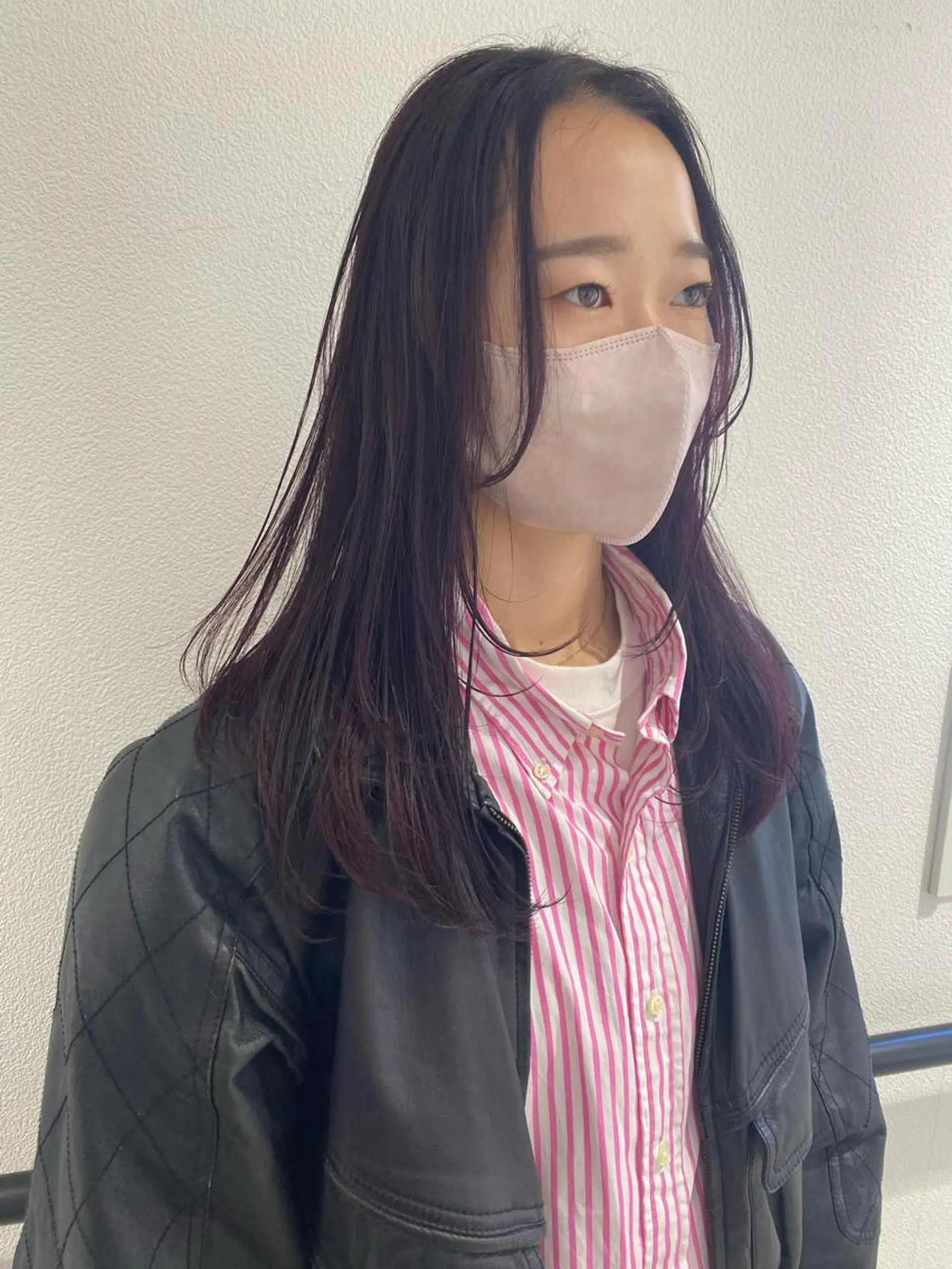 ロング カラー ヘアカラー 寒河江 友花のヘアスタイル