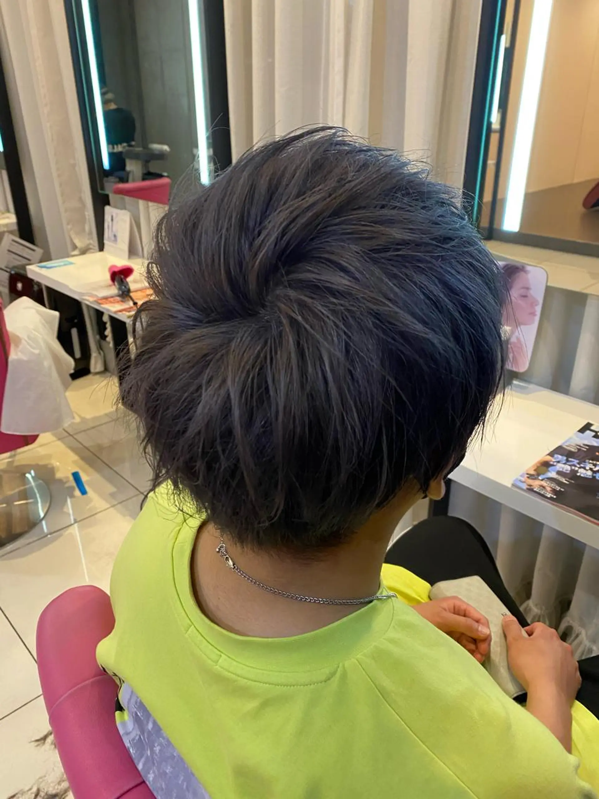 ショート カラー メンズ ヘアカラー ヘッドスパ Soul eater KANATAのヘアスタイル