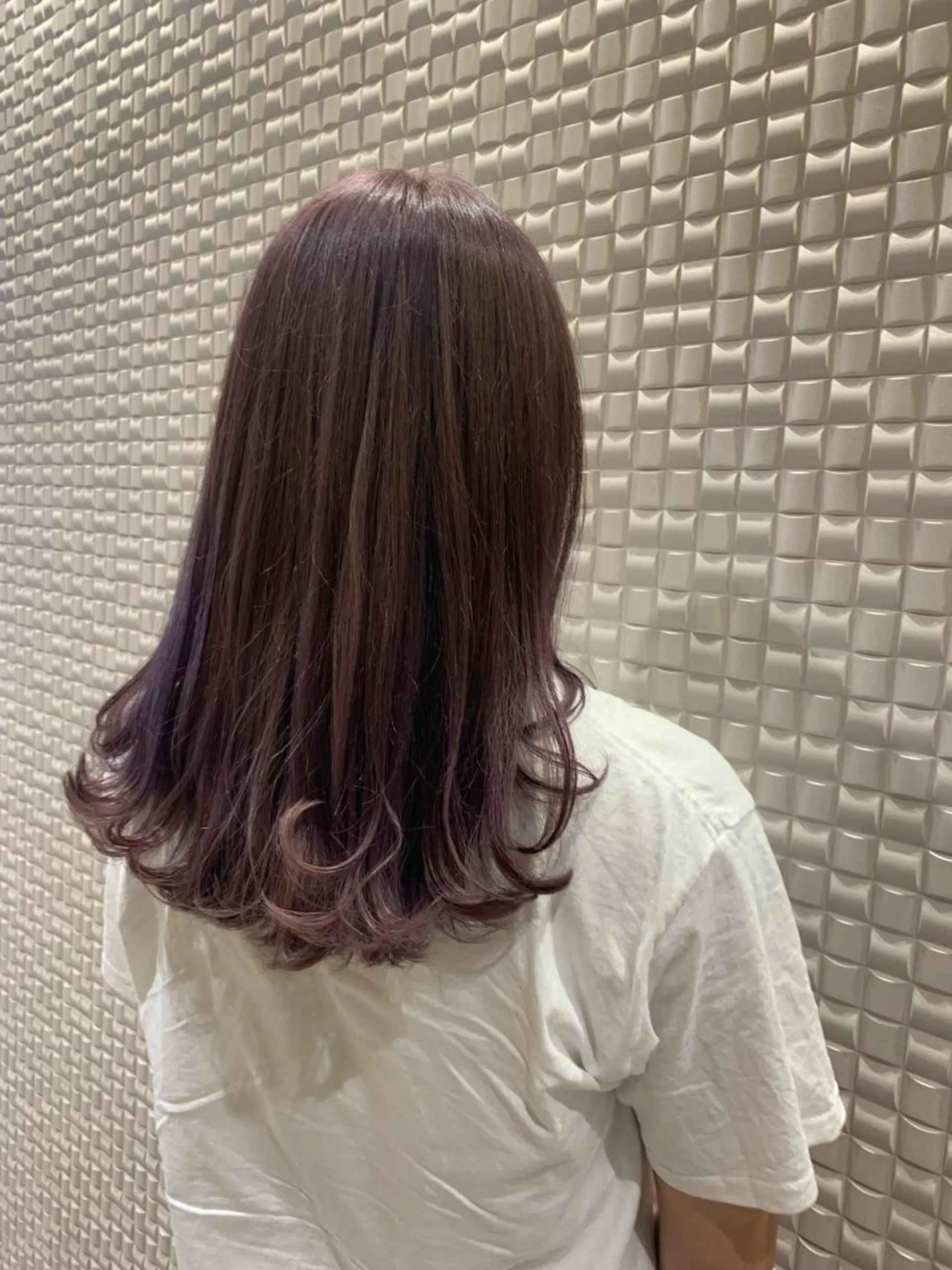 セミロング シャドールーツ美容師 篠原康太のヘアスタイル