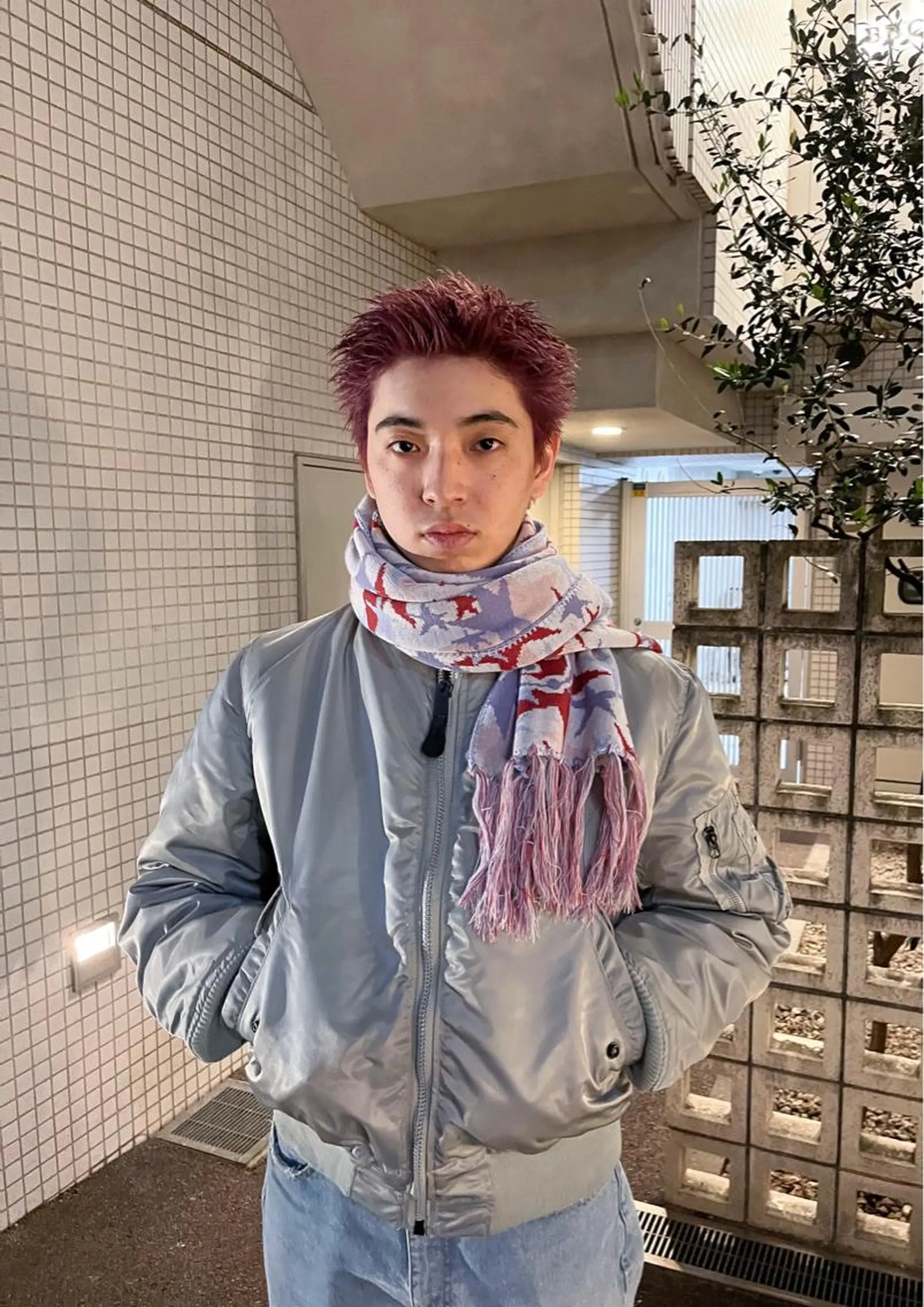 ショート カラー メンズ カット ヘアカラー 鈴木 隼人のヘアスタイル