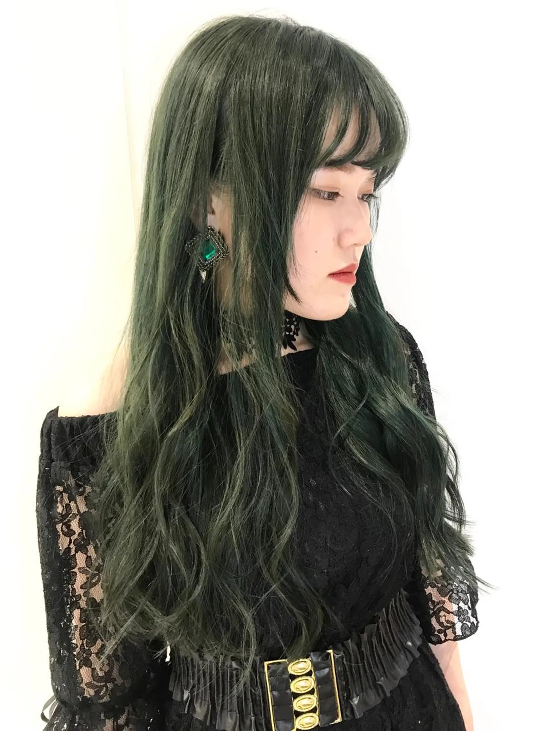 ロング カラー ブリーチ ケアブリーチ カット ヘアカラー トリートメント Le'a渋谷所属・インナーエクステ渋谷 🦋KAJIのヘアスタイル