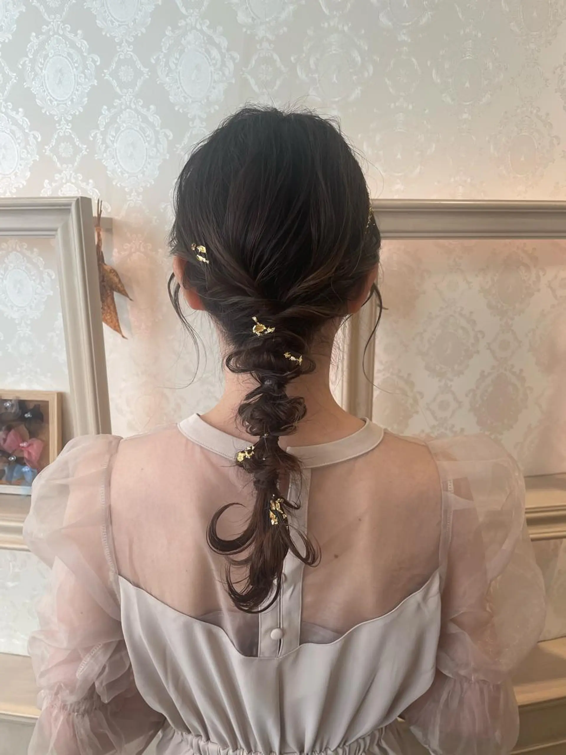 ヘアアレンジ ヘアセット 🍪ﾖｼｲﾊﾙﾈ🍪 ﾗﾍﾞﾝﾀﾞｰｶﾗｰのヘアスタイル