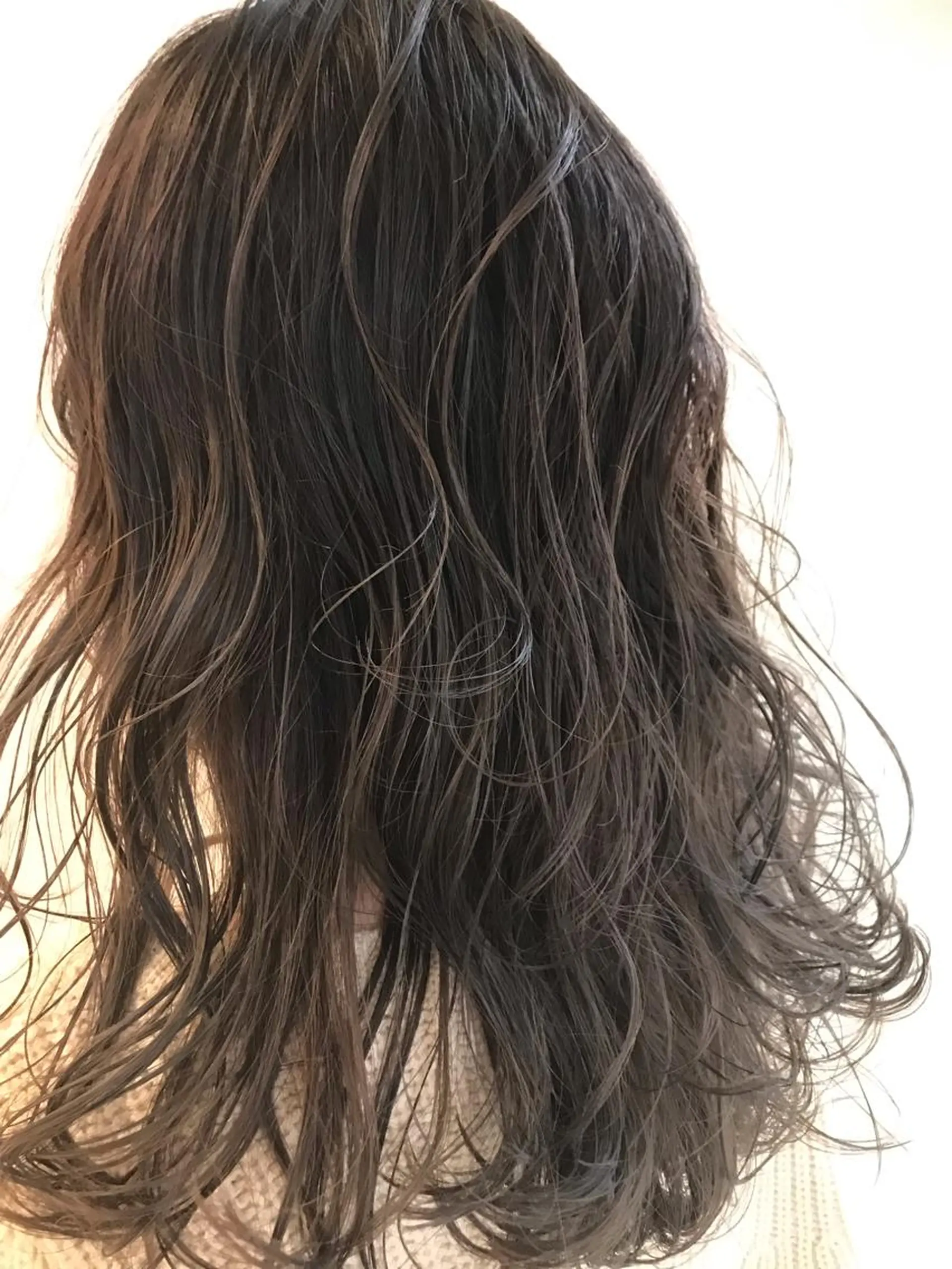 セミロング カラー グレージュ カット ヘアカラー 久保亮太 /大人ショートのヘアスタイル