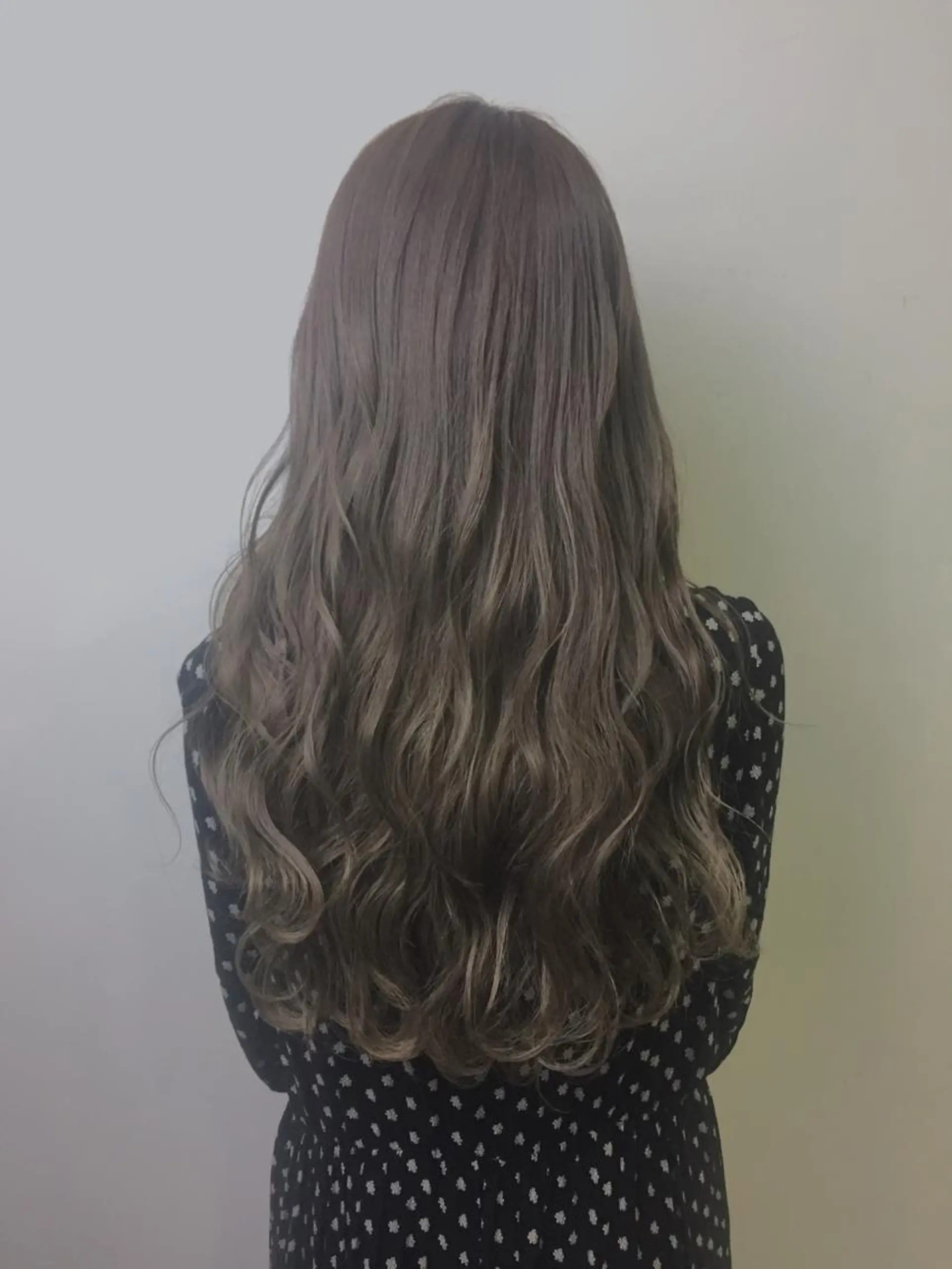 ロング カラー 甲斐 司のヘアスタイル