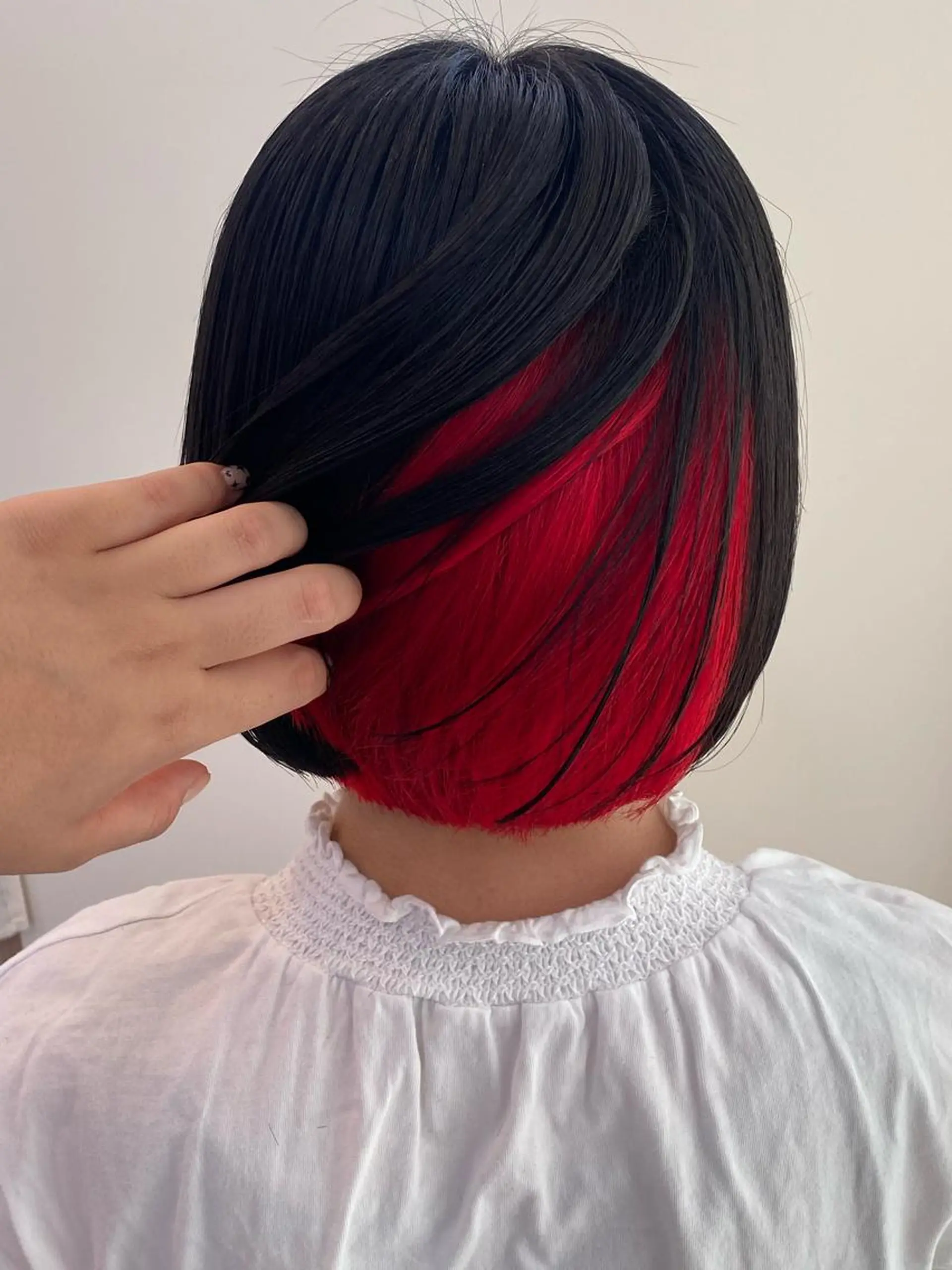 ミディアム カラー カット ヘアカラー トリートメント ✴︎ヒラガカナ✴︎ ECLAT HAIRのヘアスタイル