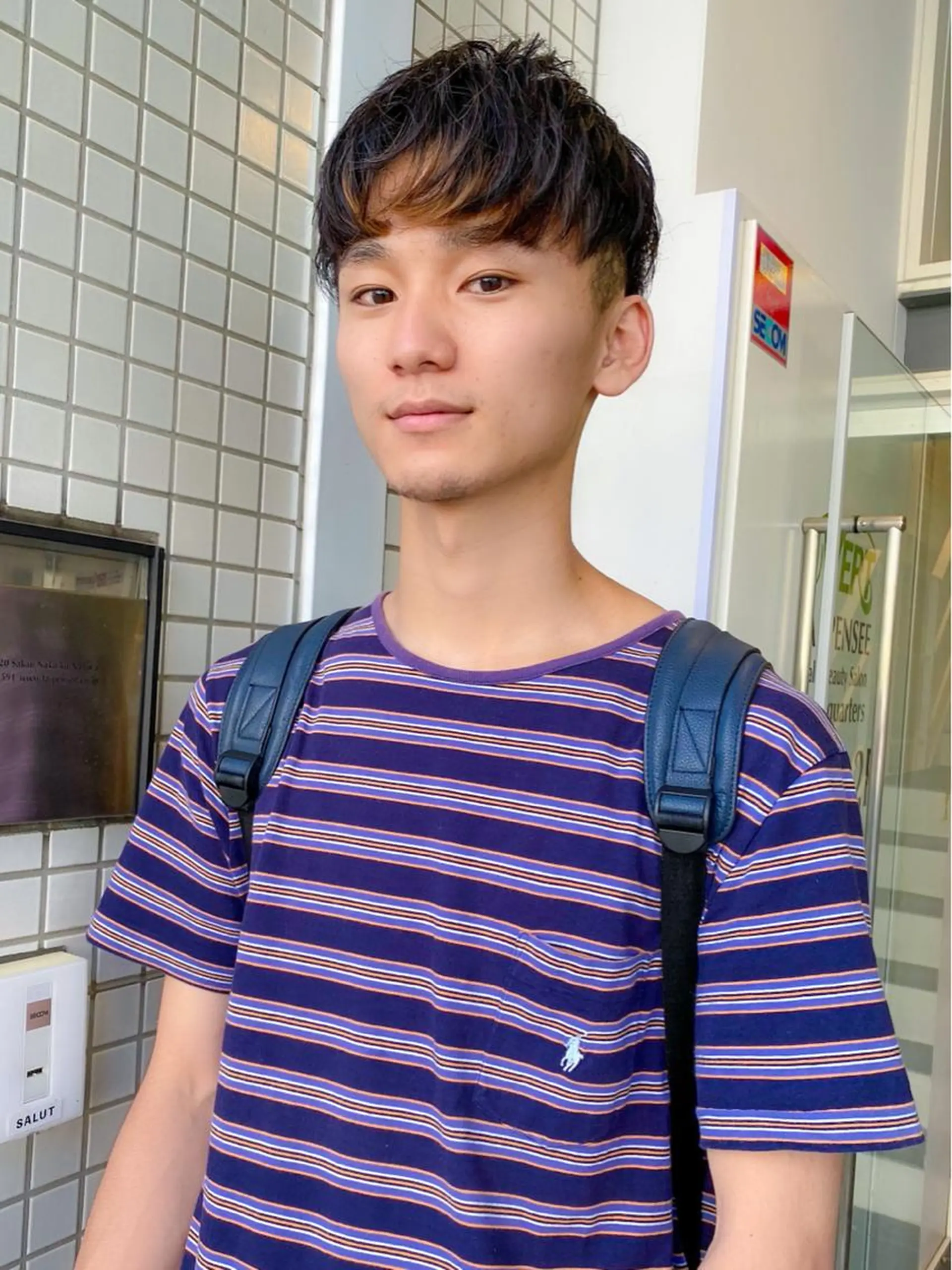 ショート カラー メンズ カット ヘアカラー 栄/矢場町 三井太朗のヘアスタイル