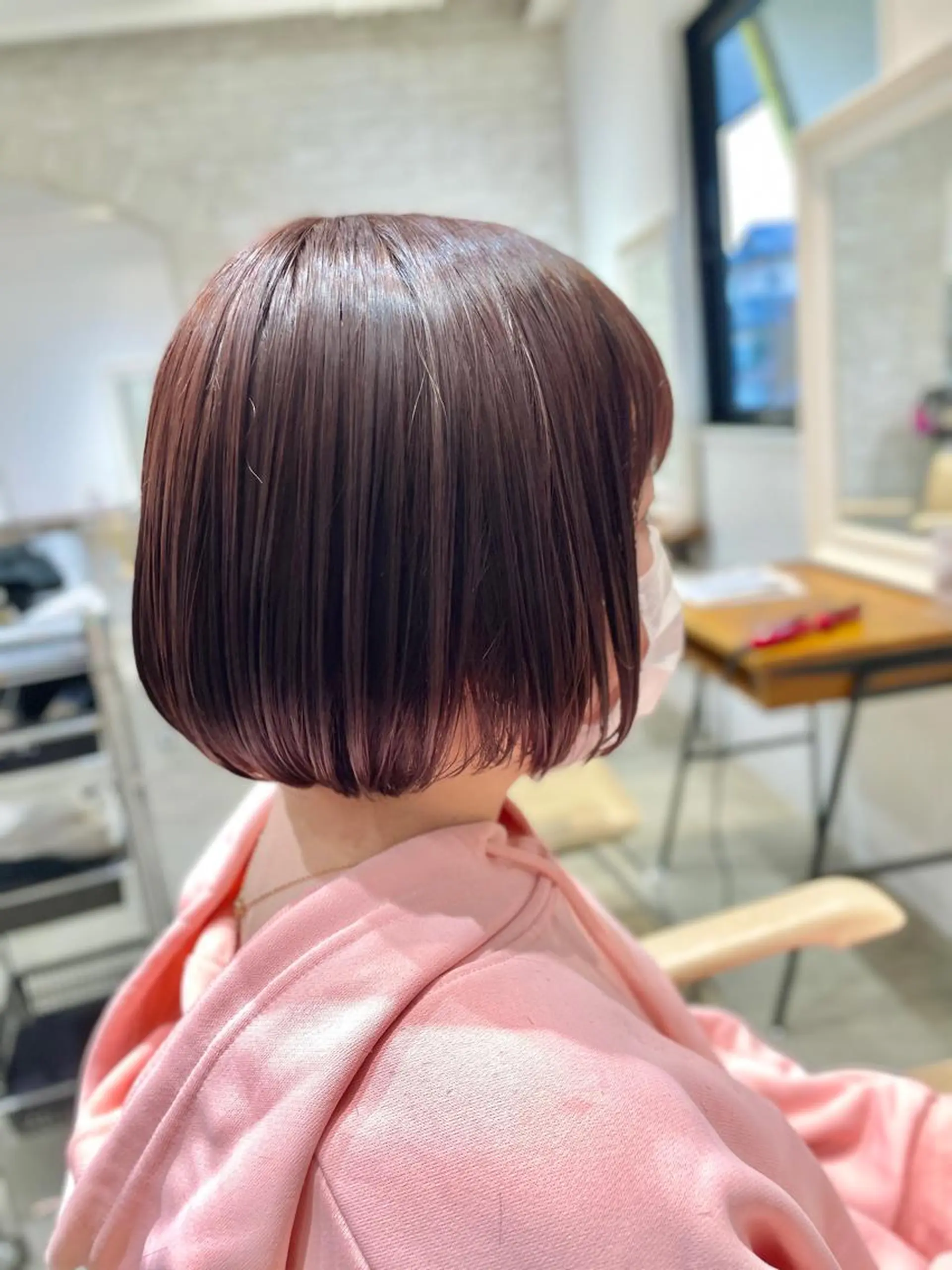 ショート ショートボブ ボブ くせ毛 髪質改善 ショートヘア フリーランス美容師 TAMIOのヘアスタイル