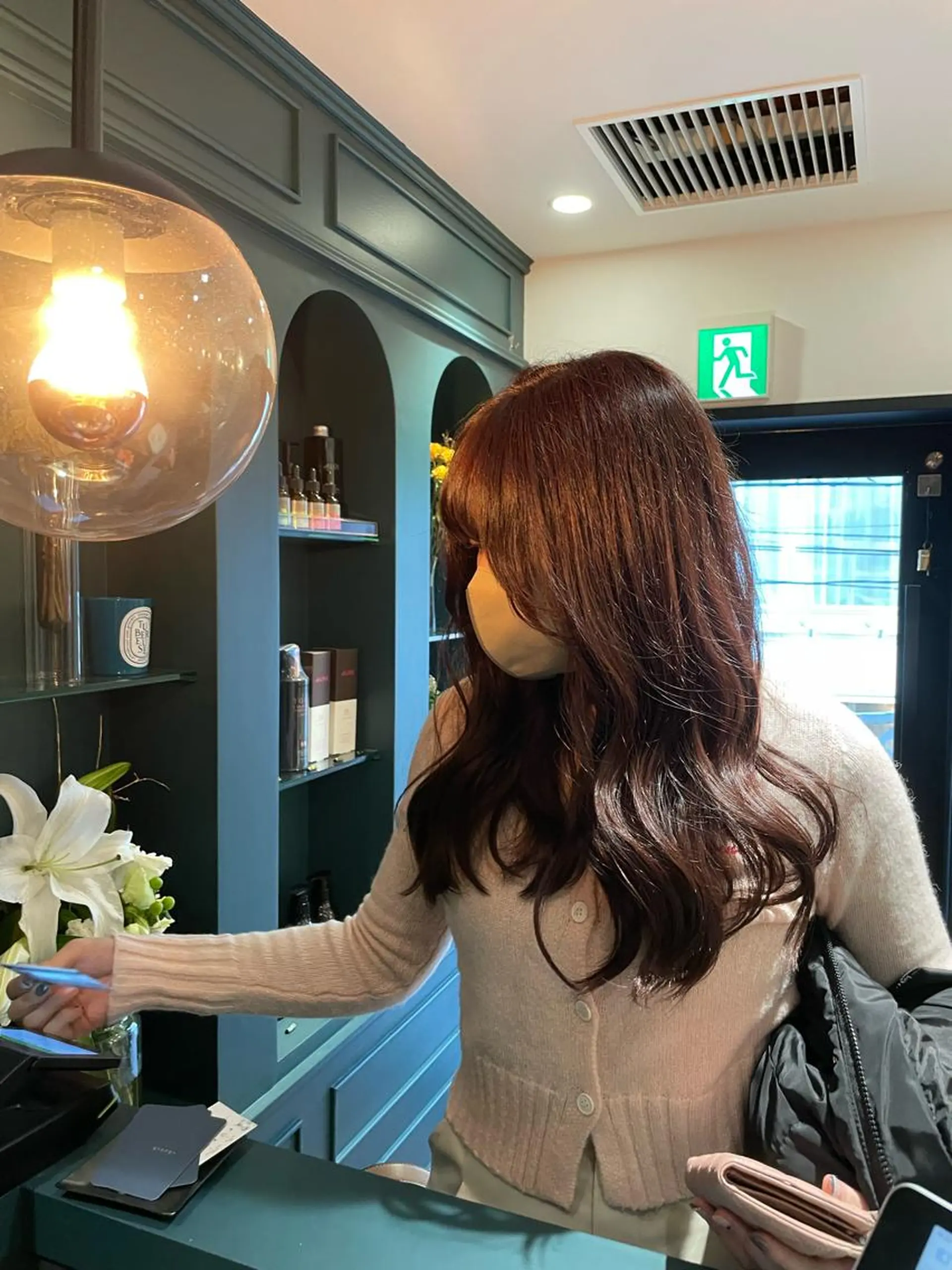 ロング カラー カット ヘアカラー トリートメント ヘアセット 🍊暖色カラー🍊 sakuraのヘアスタイル