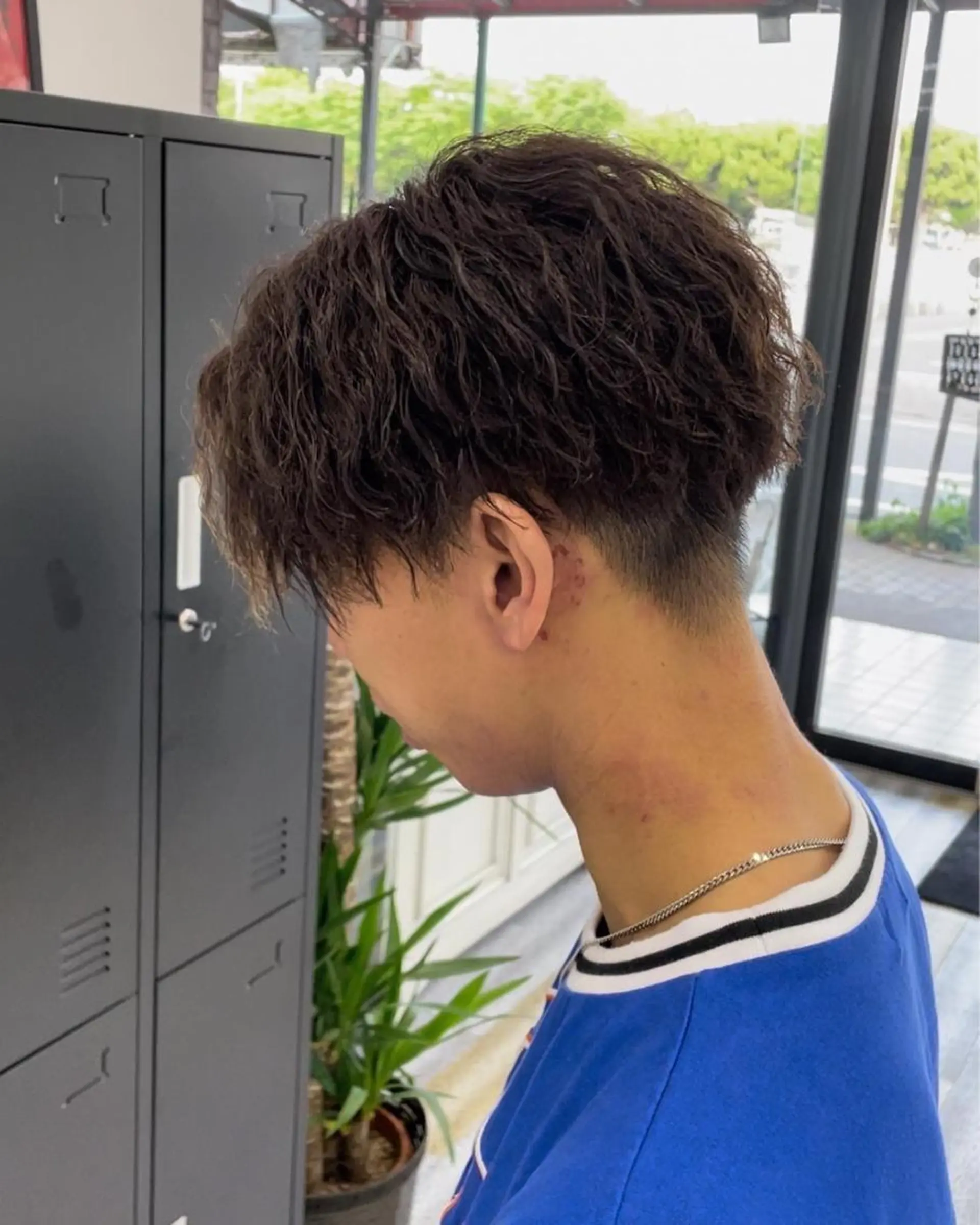 ショート パーマ メンズ カット パーマ 【メンズ特化】岩瀬 武【メンズパーマ】のヘアスタイル