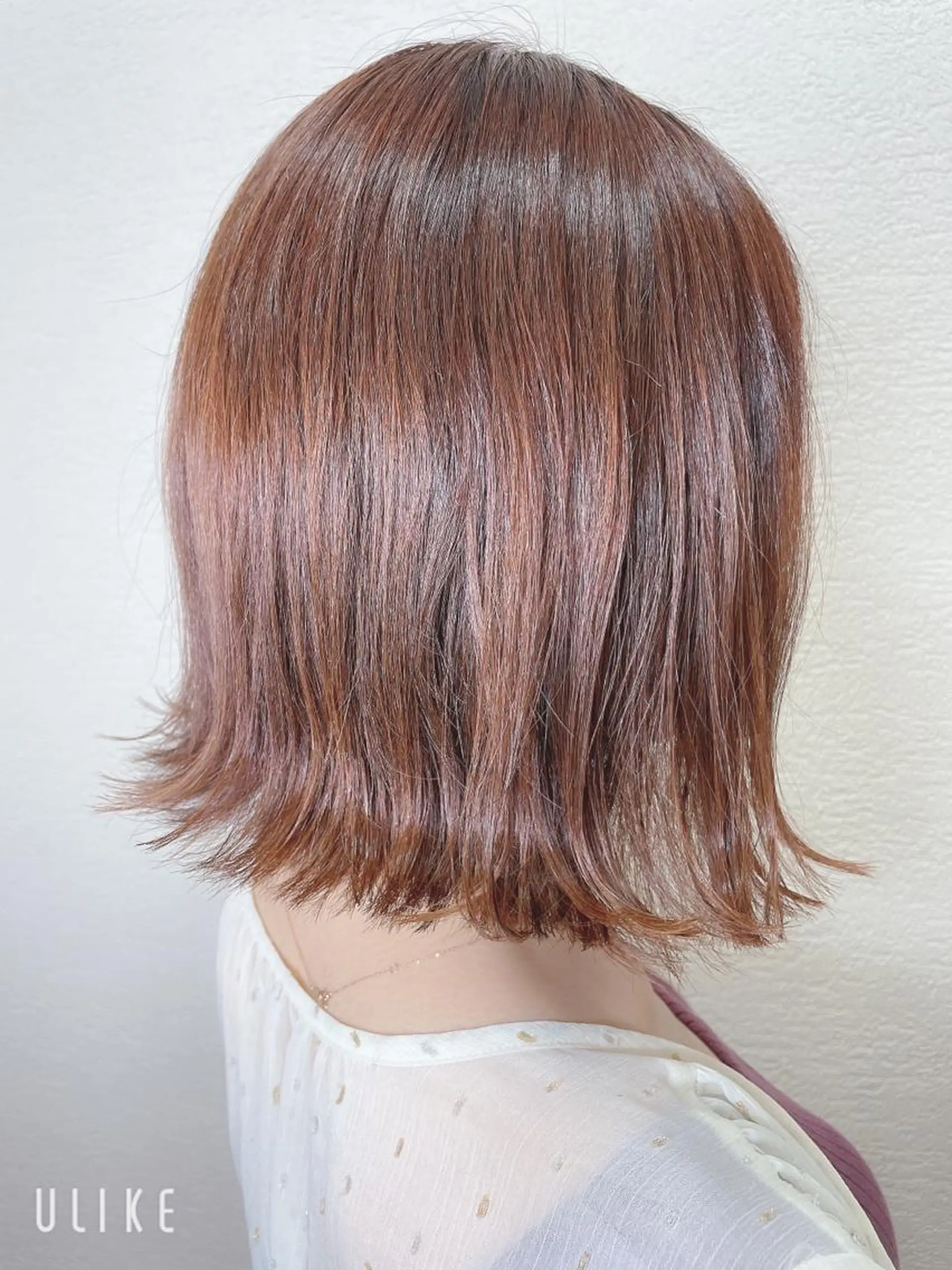 ミディアム カラー オレンジ ピンクカラー ヘアカラー トリートメント ❣️モードケイズ塚口 和田一将のヘアスタイル