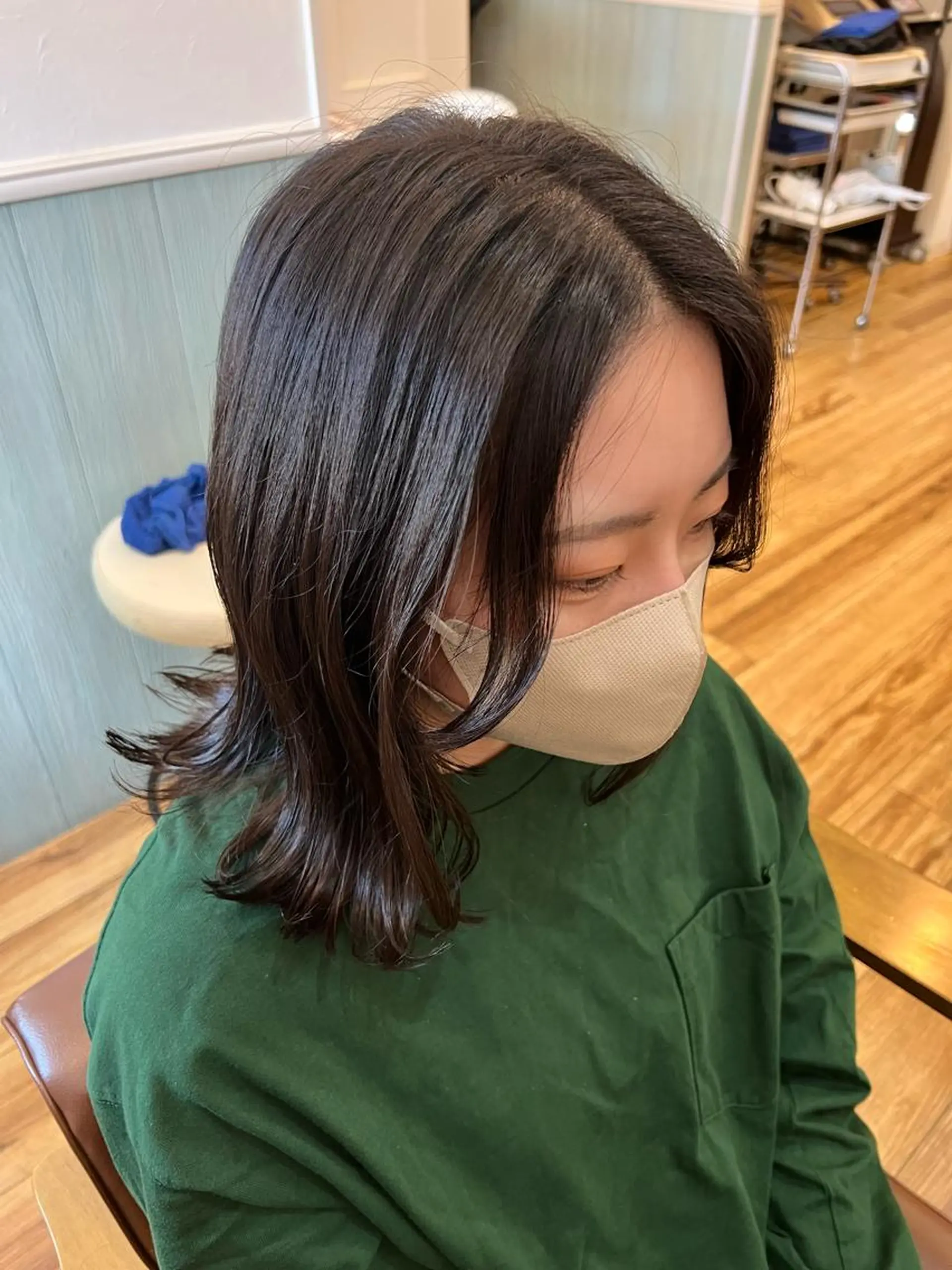 ミディアム 美容室Class所属・🐰ハイトーンカラー 畠山　渡🐰のヘアスタイル