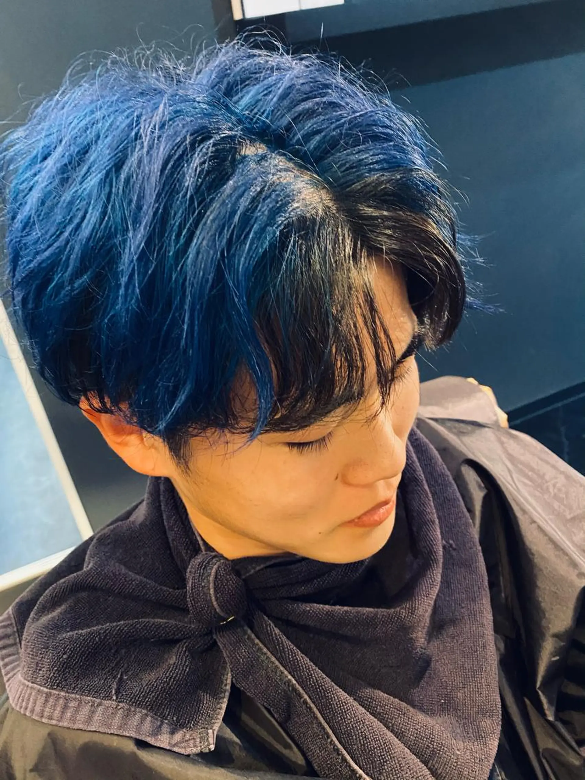 ショート カラー メンズ Soul eater KANATAのヘアスタイル