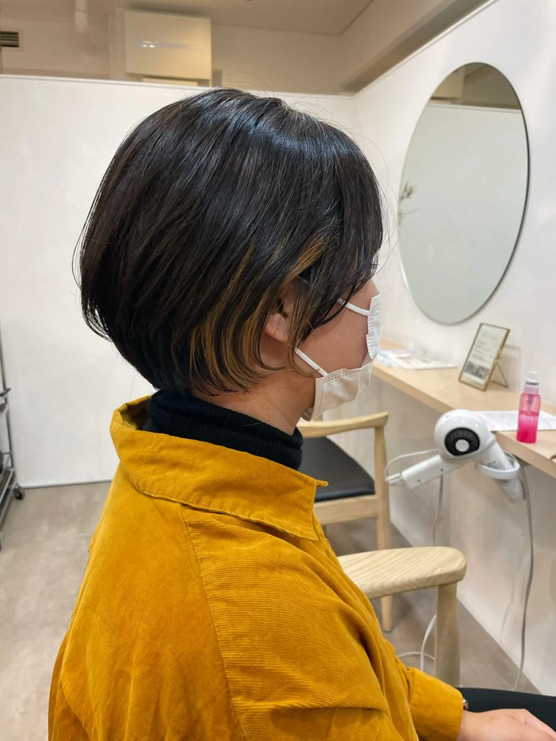 ショート 大迫 江梨のヘアスタイル
