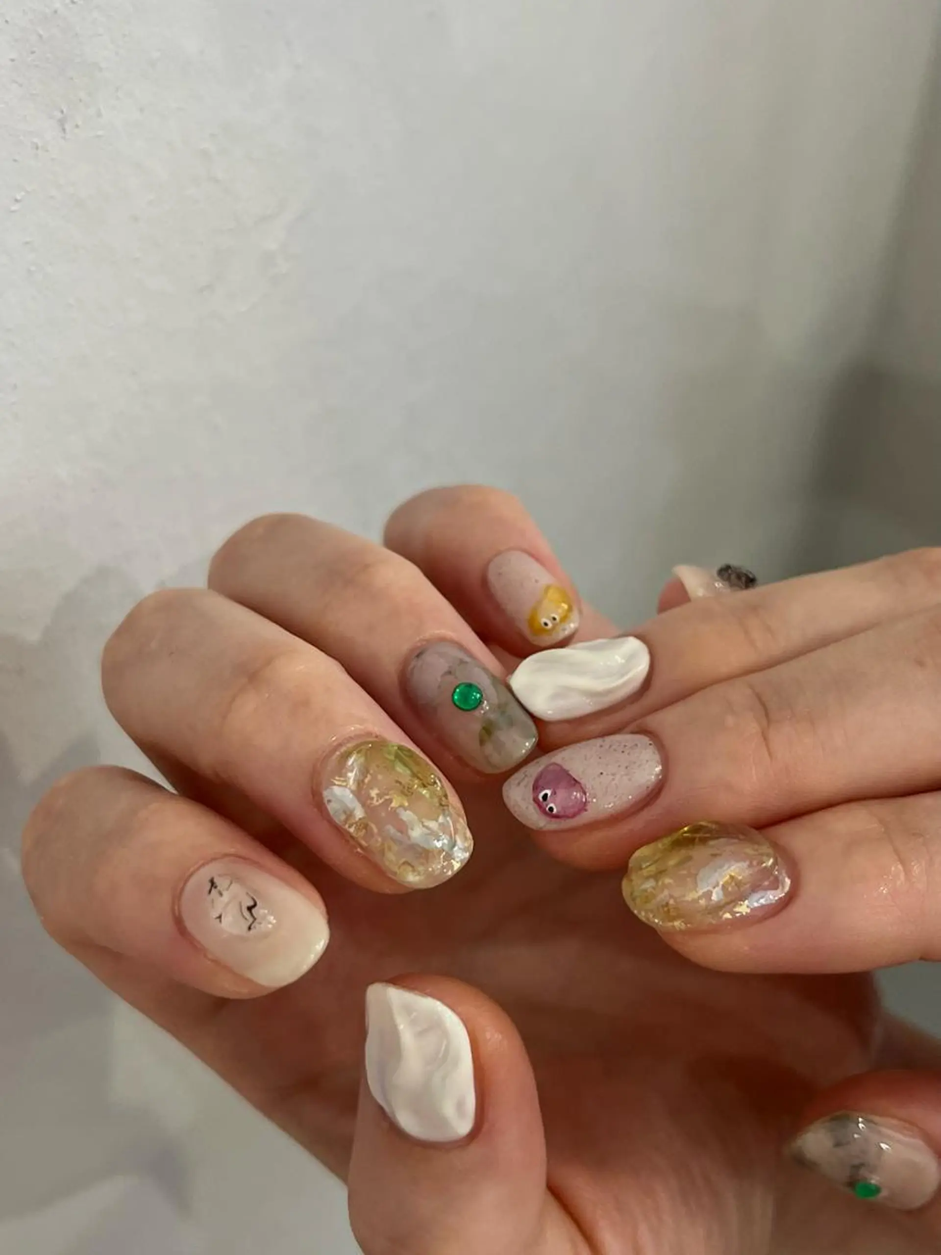 ネイル ハンドネイル LETTER_& SAKIのネイルデザイン