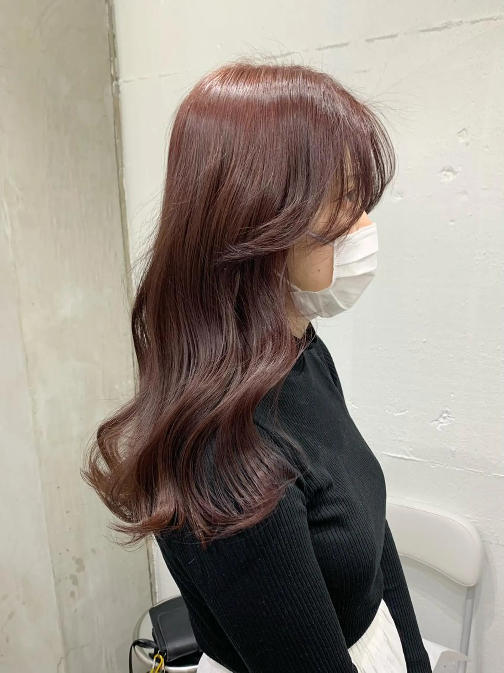 ミディアム カラー ヘアアレンジ ニュアンスハイトーン 🌙サイダサキのヘアスタイル