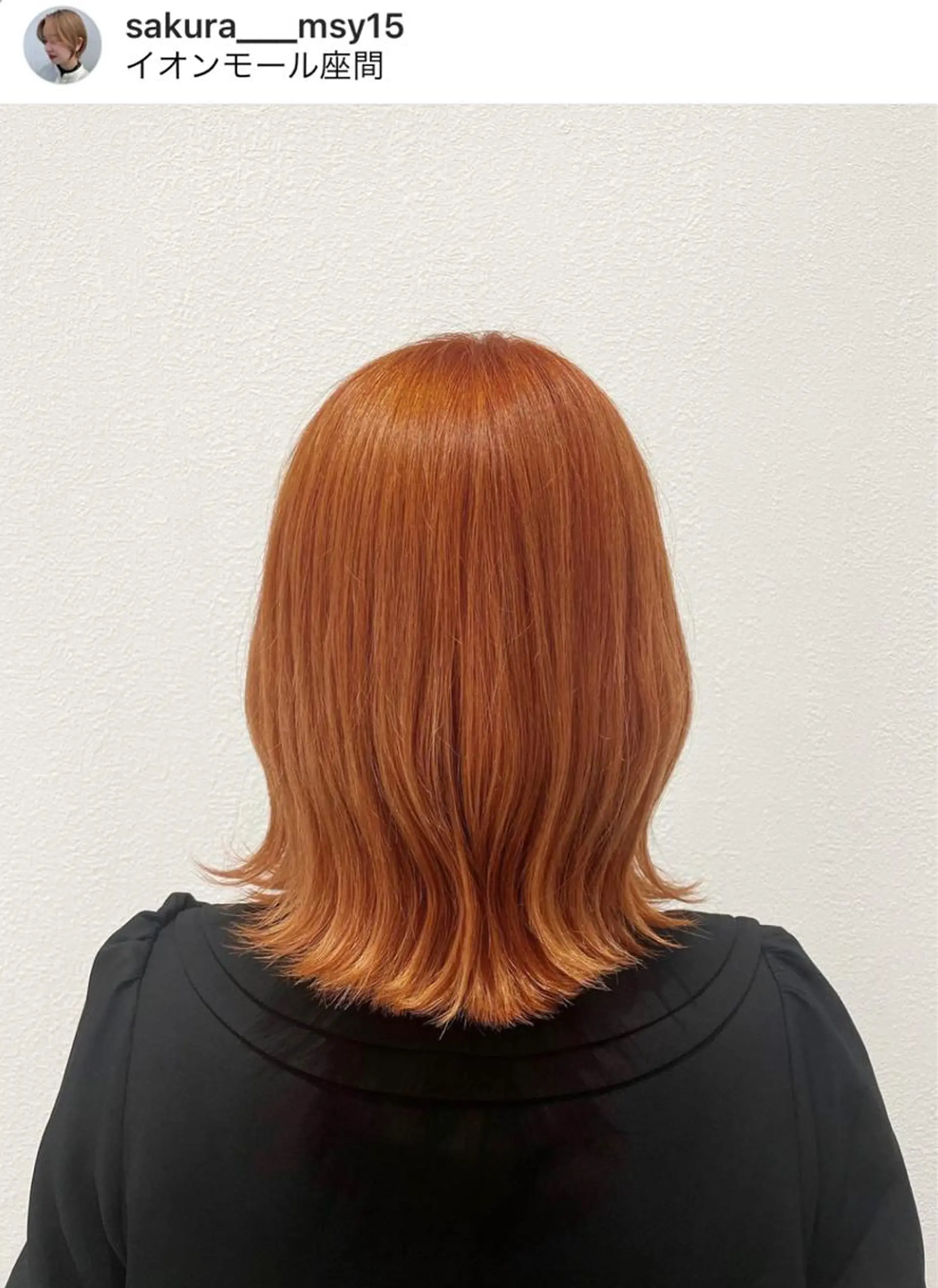 ミディアム カラー ヘアカラー GOAT_茅ヶ崎 キシ サクラのヘアスタイル