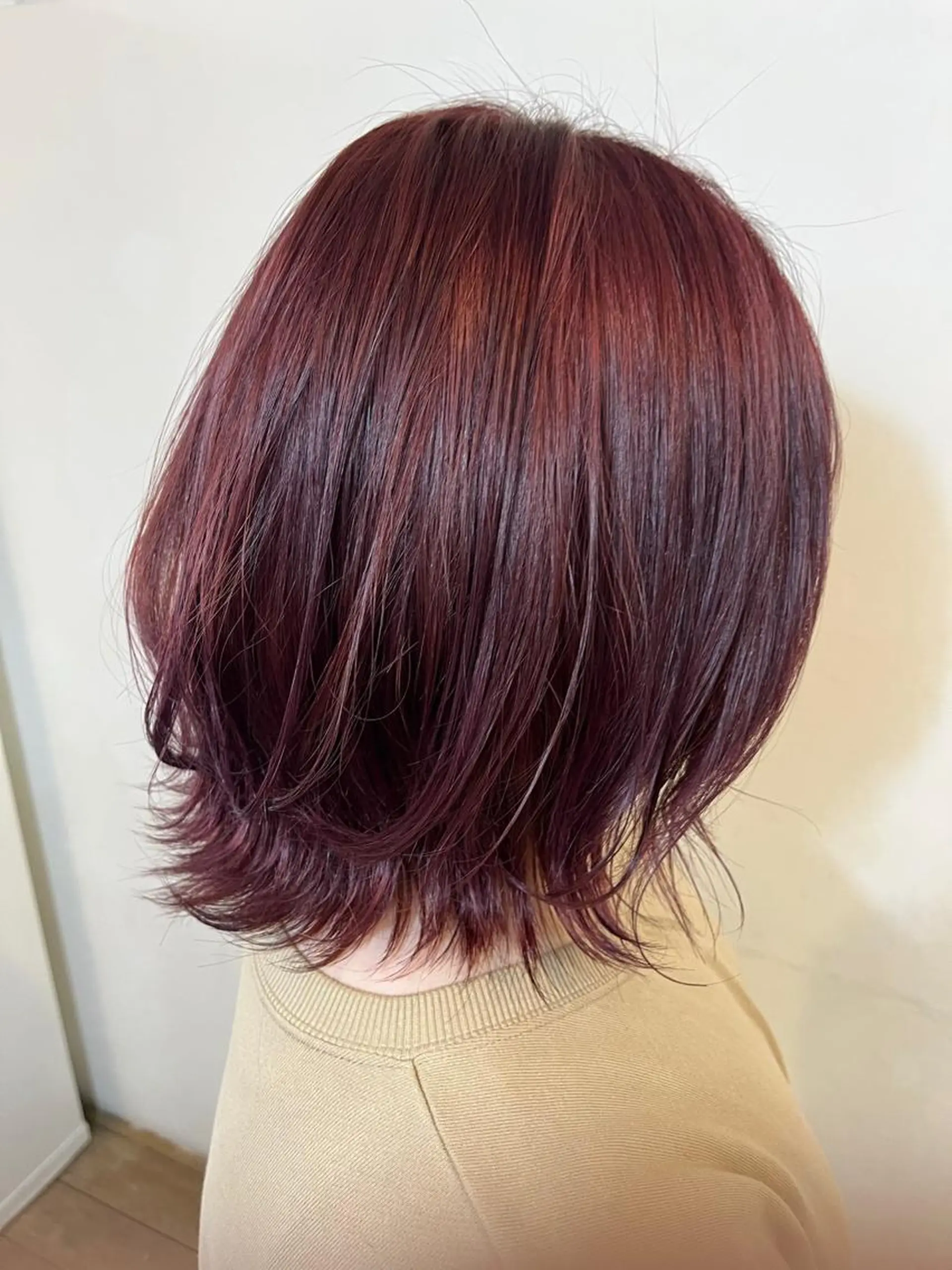 ミディアム カラー アオゾラヘアー　フジサキグウ店所属・金子 圭汰のヘアスタイル