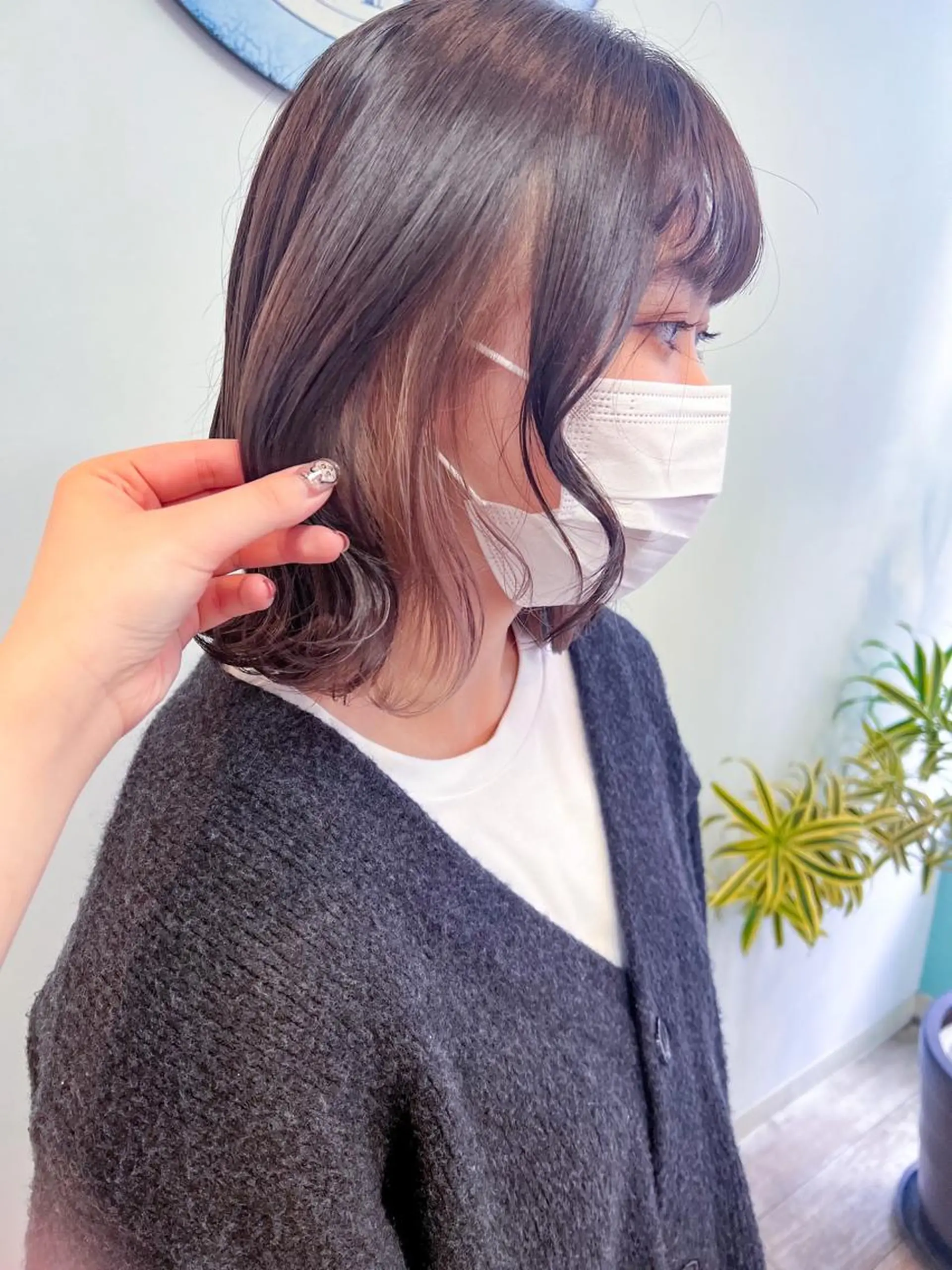 ショート カラー 🎀野崎 美玖𝜗𝜚˚⋆のヘアスタイル