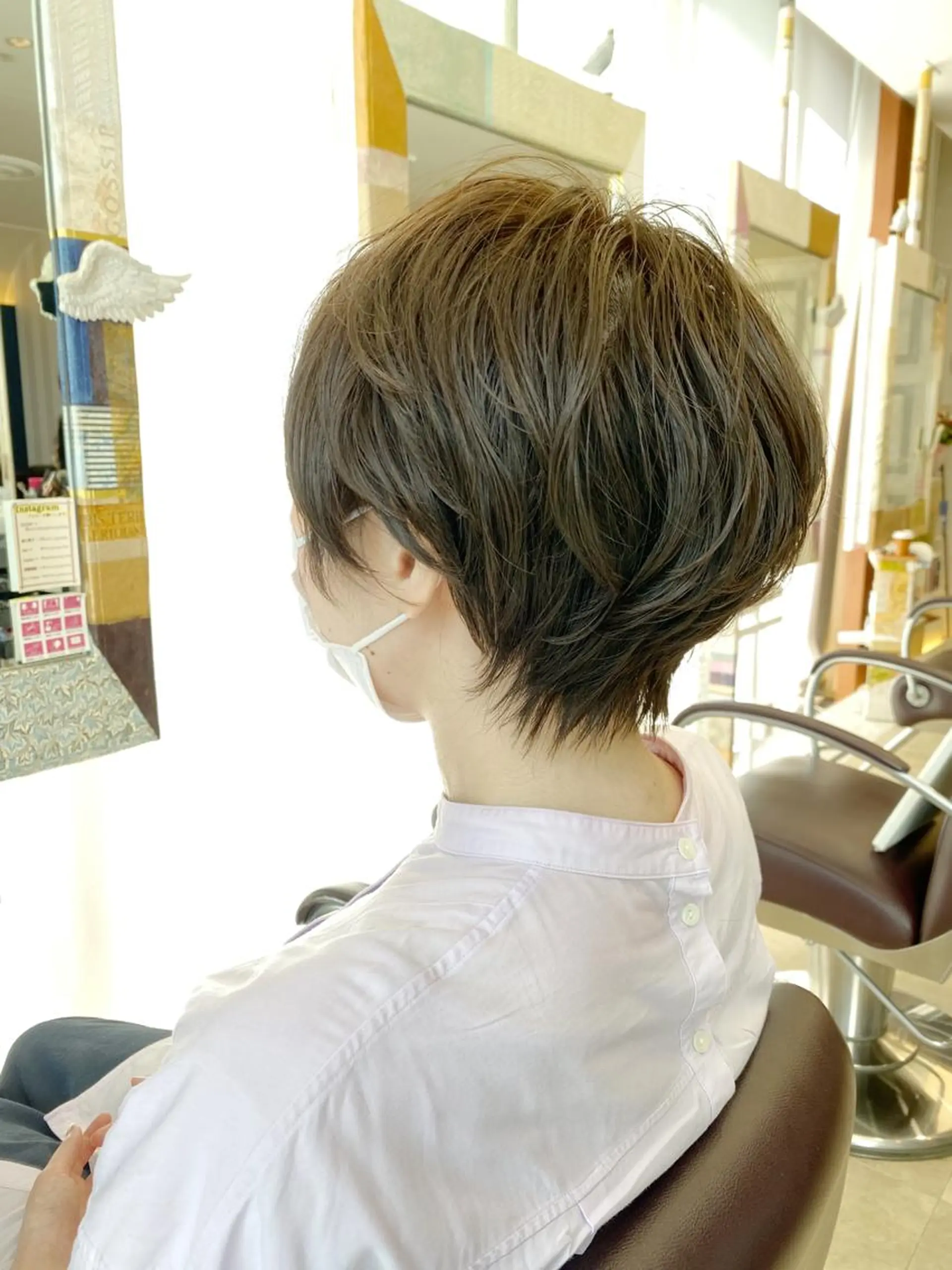 ショート カラー ショートヘア カット ヘアカラー GOSSIP所属・Mai/GOSSIP /まつ毛パーマのマツエク・マツパデザイン