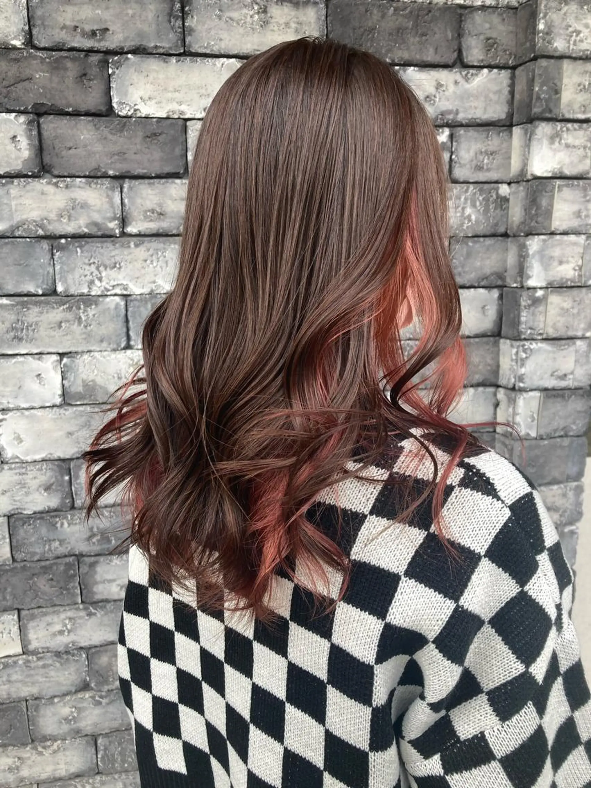 セミロング カラー カット ヘアカラー トリートメント ✂️似合わせの魔術師 石田一樹✂️のヘアスタイル