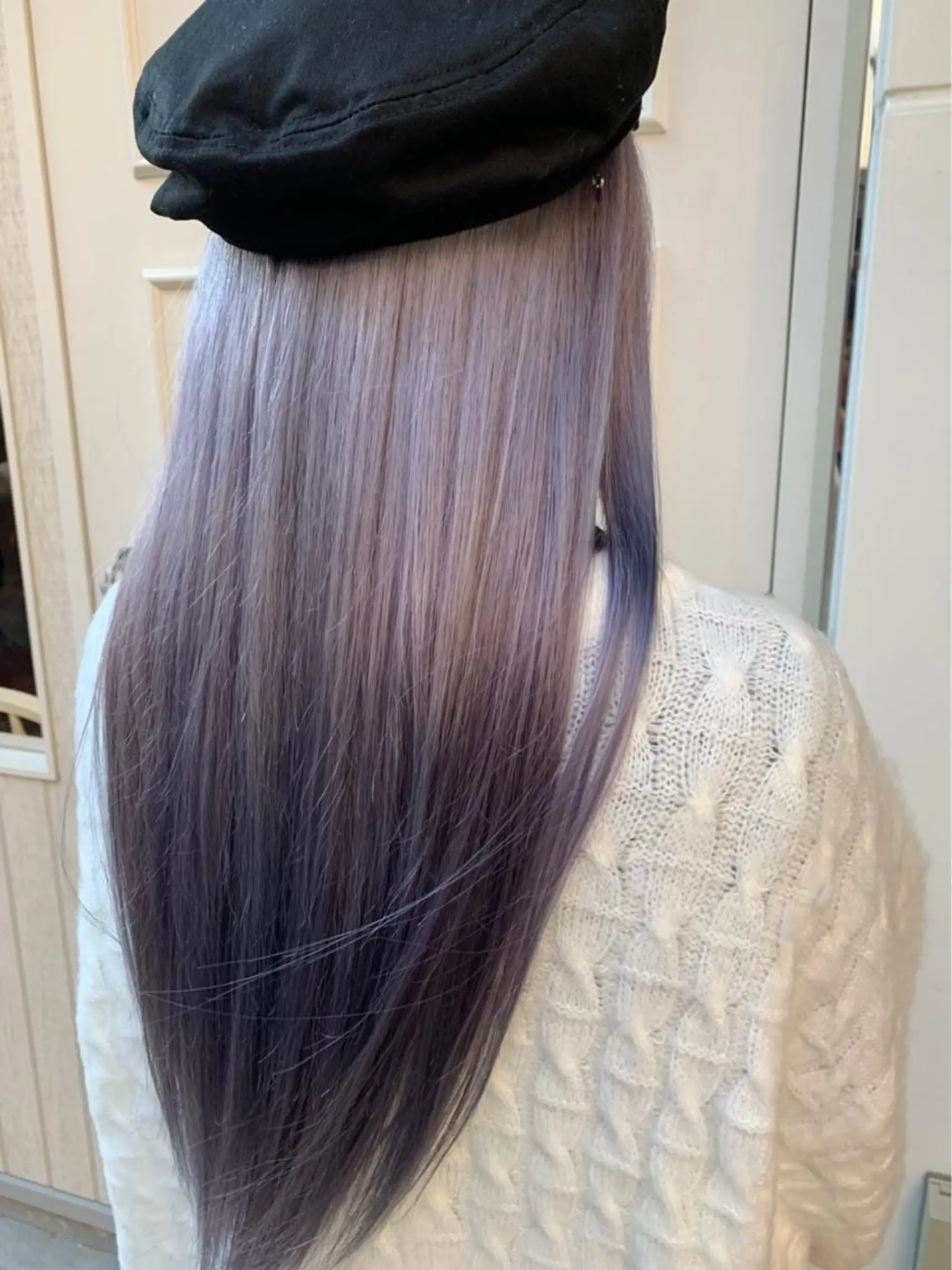 ロング カラー ラベンダーカラー 🫟Blanco🫟 Color&Careのヘアスタイル