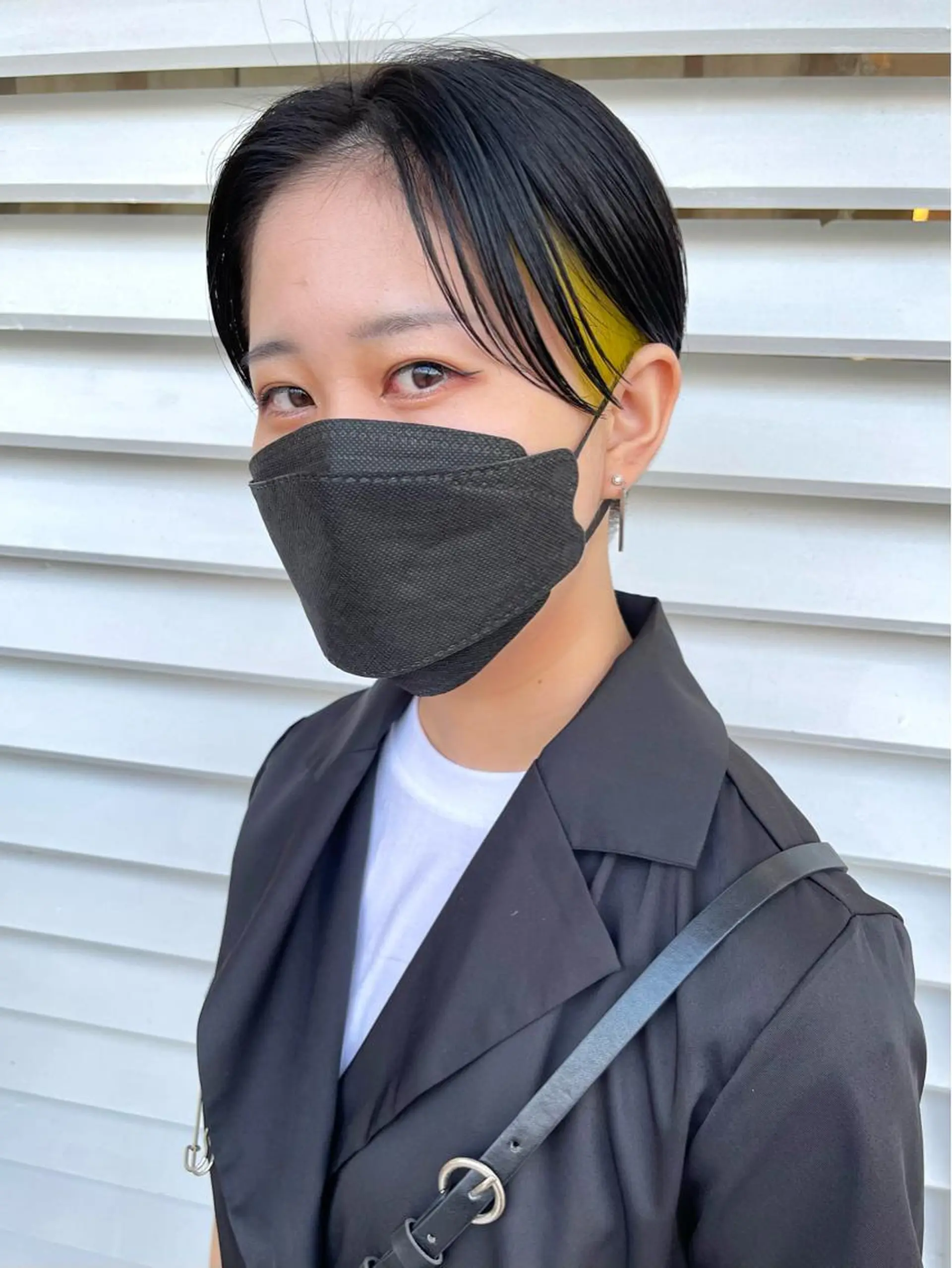 ショート カラー イエローカラー カット ヘアカラー トリートメント －SARRY－ YUKIのヘアスタイル