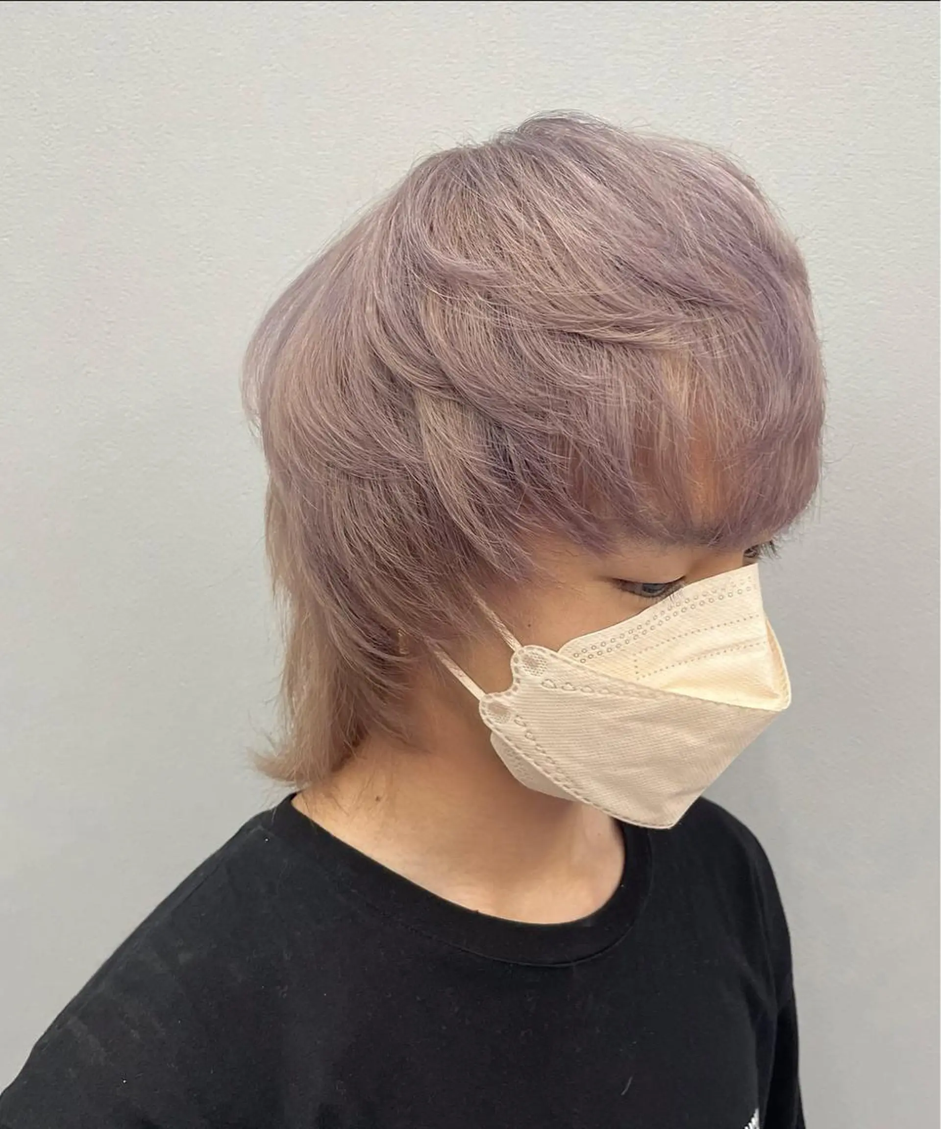 ショート カラー メンズ ヘアカラー ate.心斎橋 RYUKAのヘアスタイル