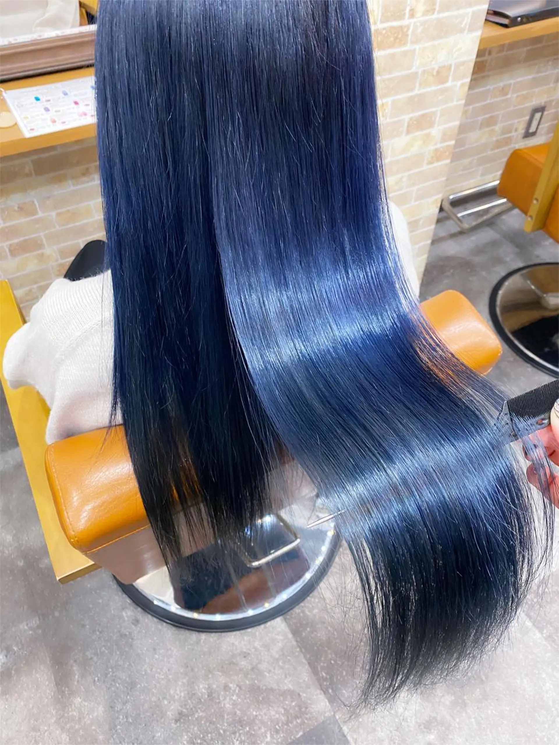 ロング ヘアカラー トリートメント 髪質改善 🤍erikaのヘアスタイル