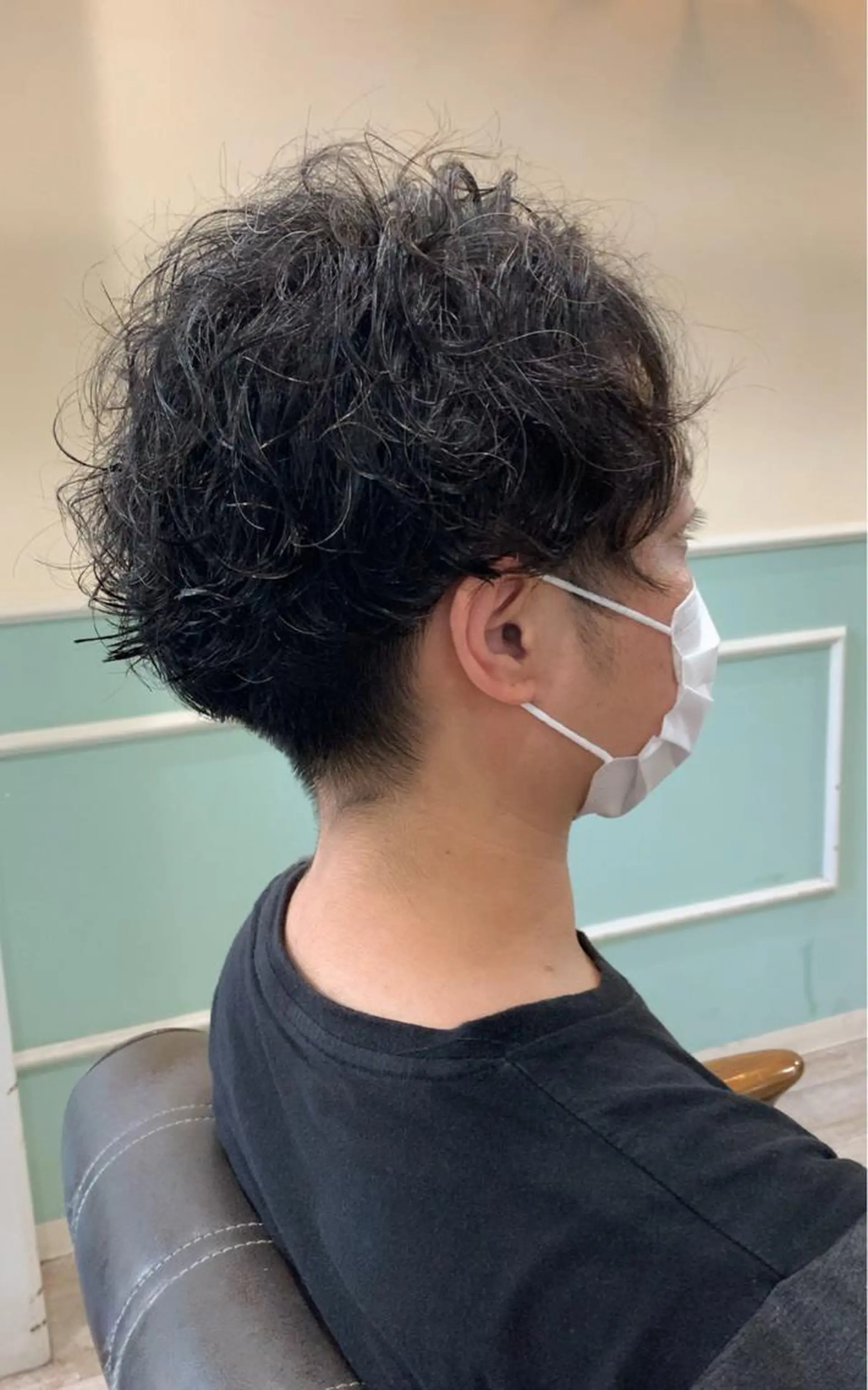 ショート カット パーマ トリートメント 丹野 圭太のヘアスタイル