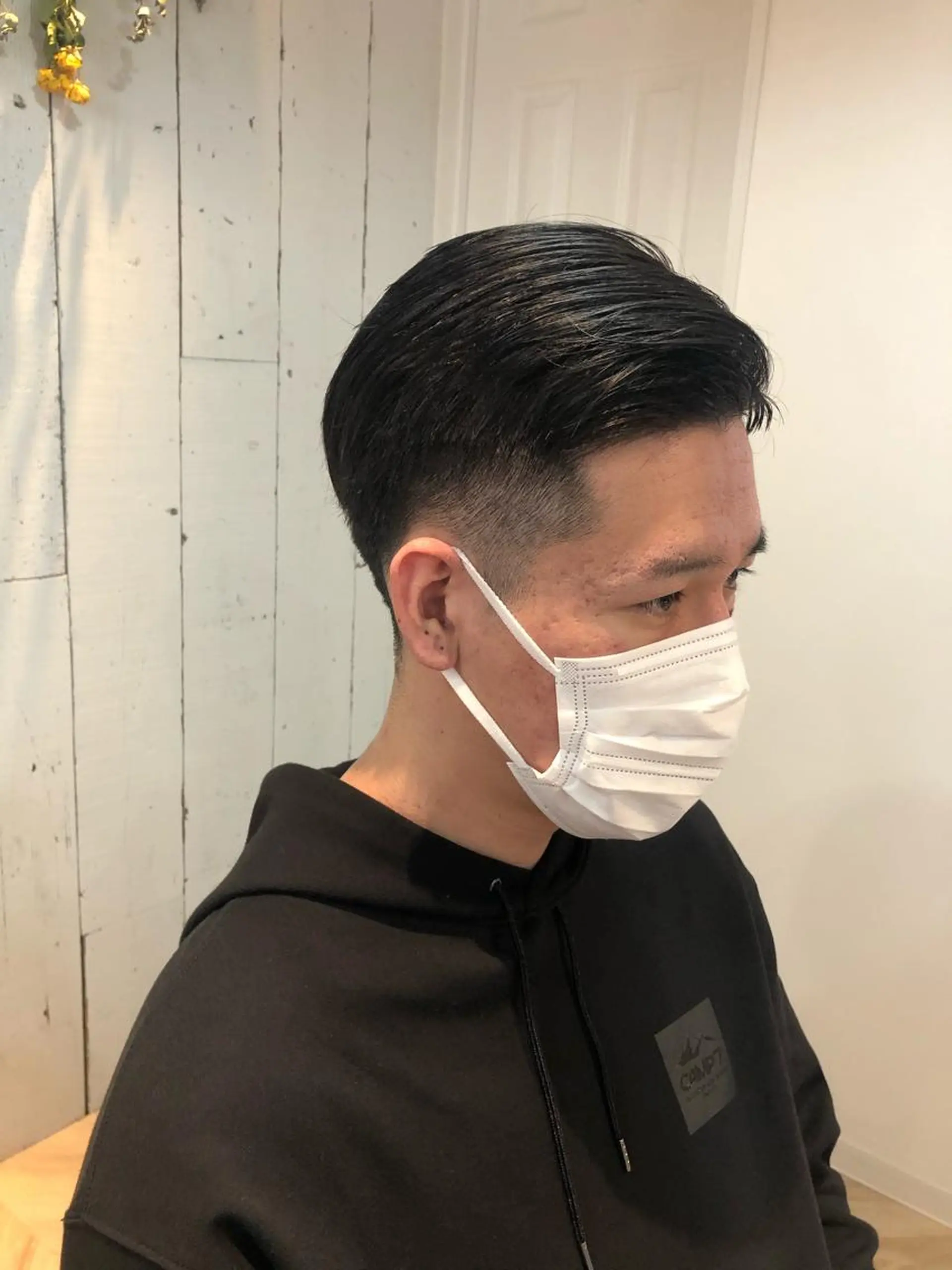 メンズ フェードカット カット 西山 恵太郎のヘアスタイル