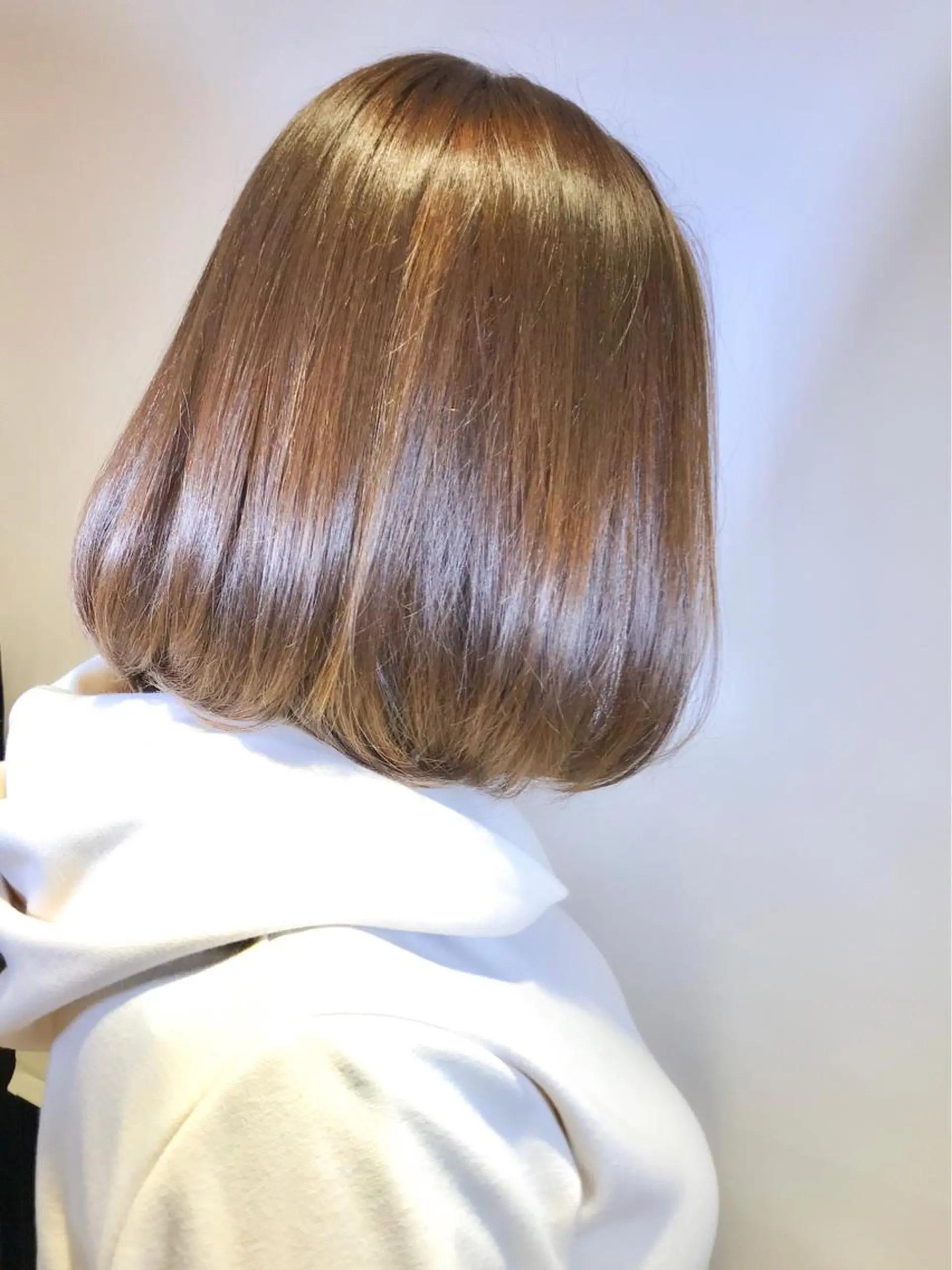 ミディアム カラー BIANCO北堀江 AKANEのヘアスタイル