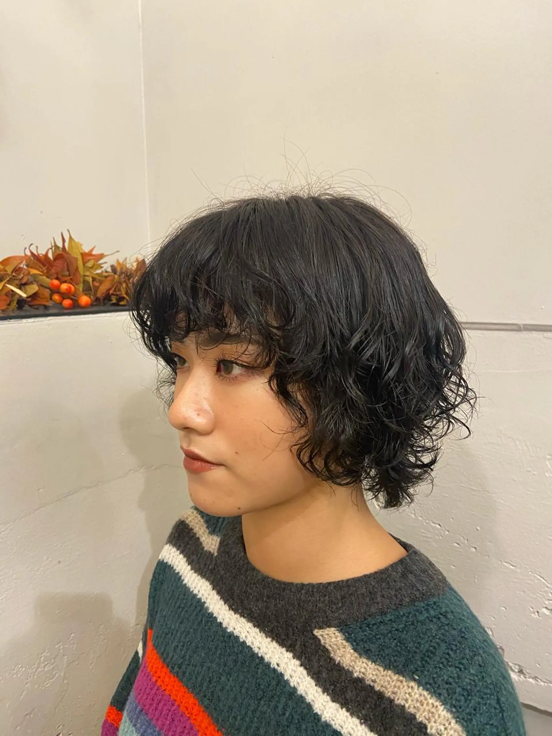 ショート カラー ネイビーカラー カット ヘアカラー 🫧 nanaco🫧のヘアスタイル