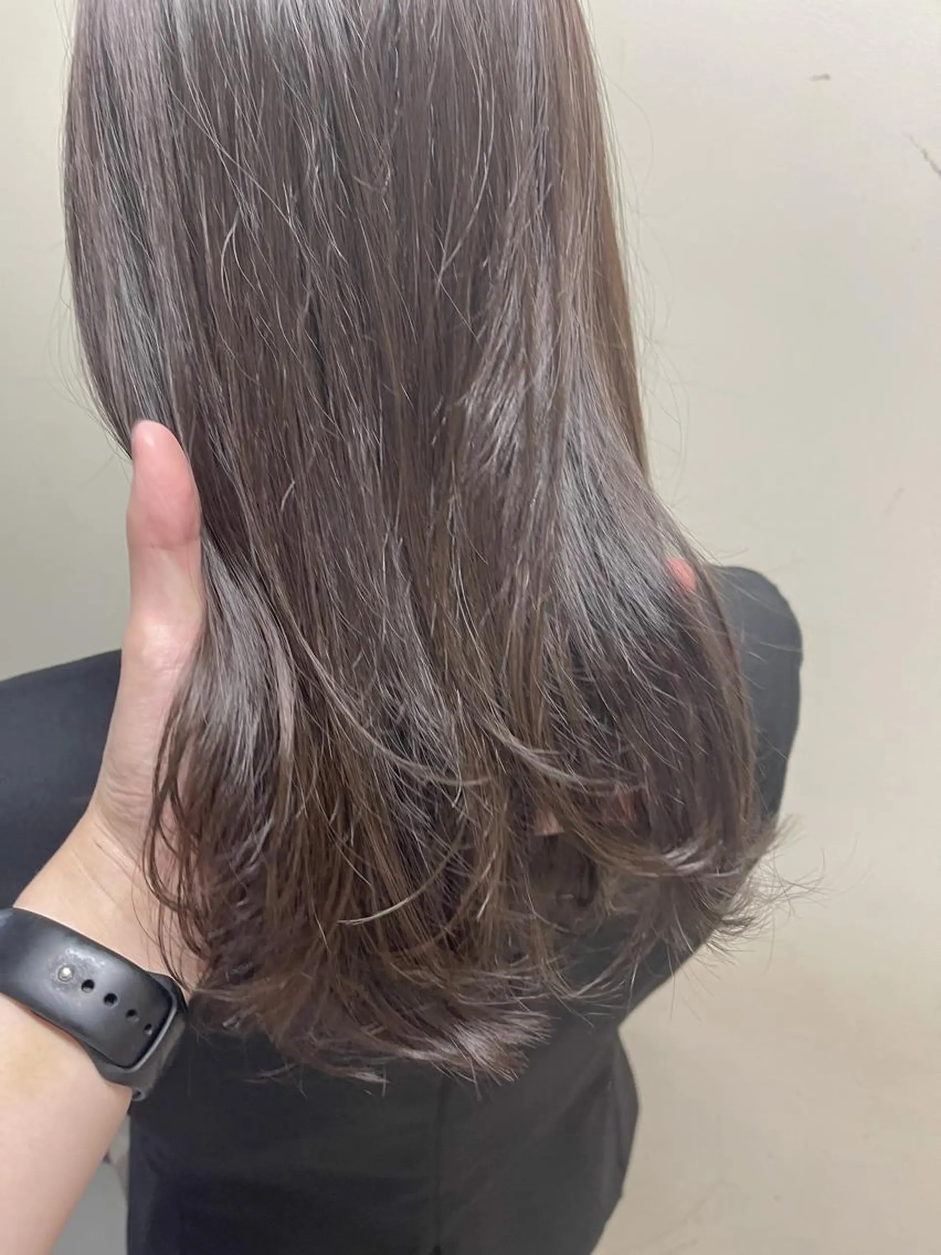 セミロング カット ヘアカラー トリートメント シンタニ ナオトのヘアスタイル