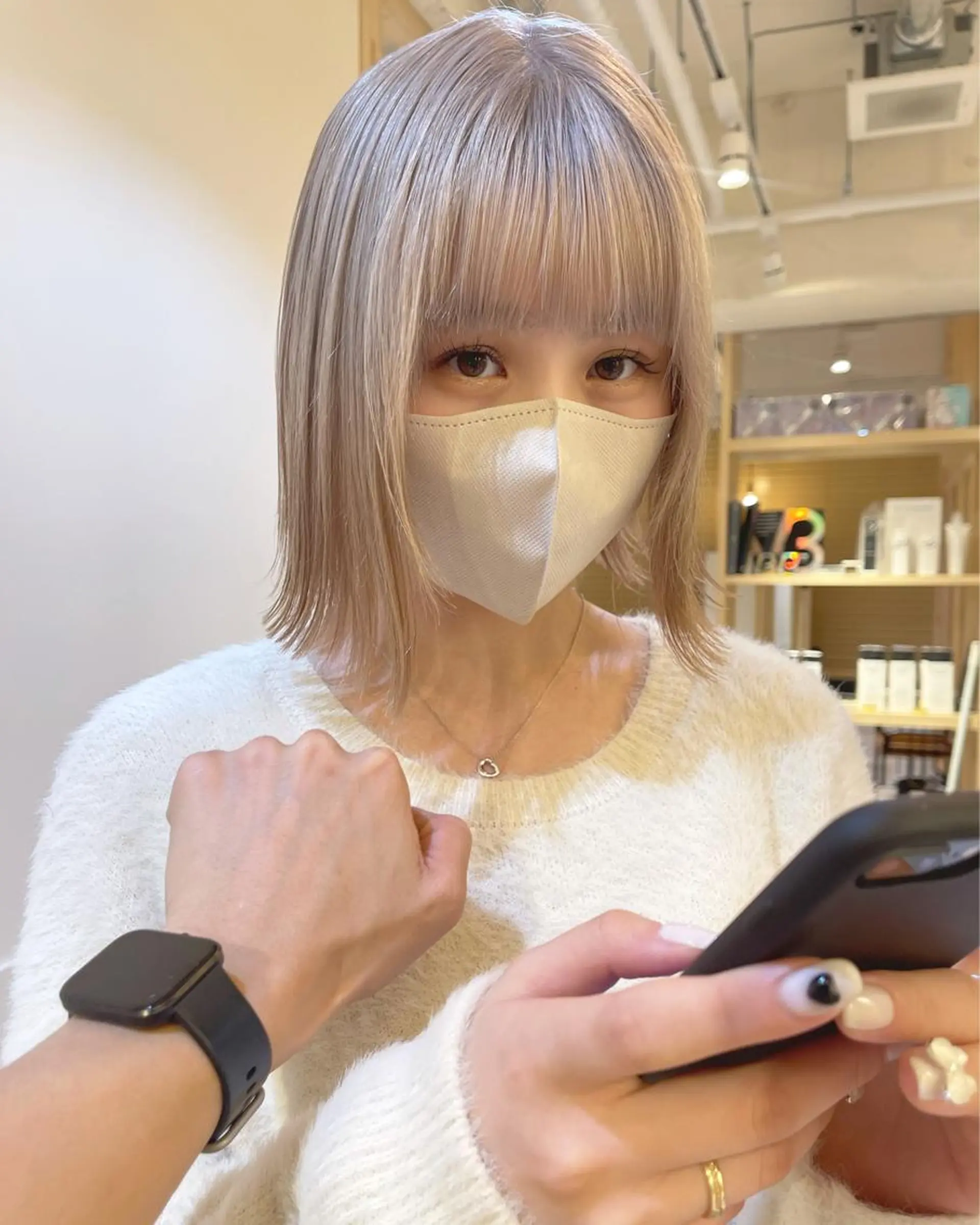 ミディアム カット ヘアカラー トリートメント PALAN K-Beauty SHINJUKU所属・“ミニモ最高評価獲得 “代表"Kohei"のヘアスタイル