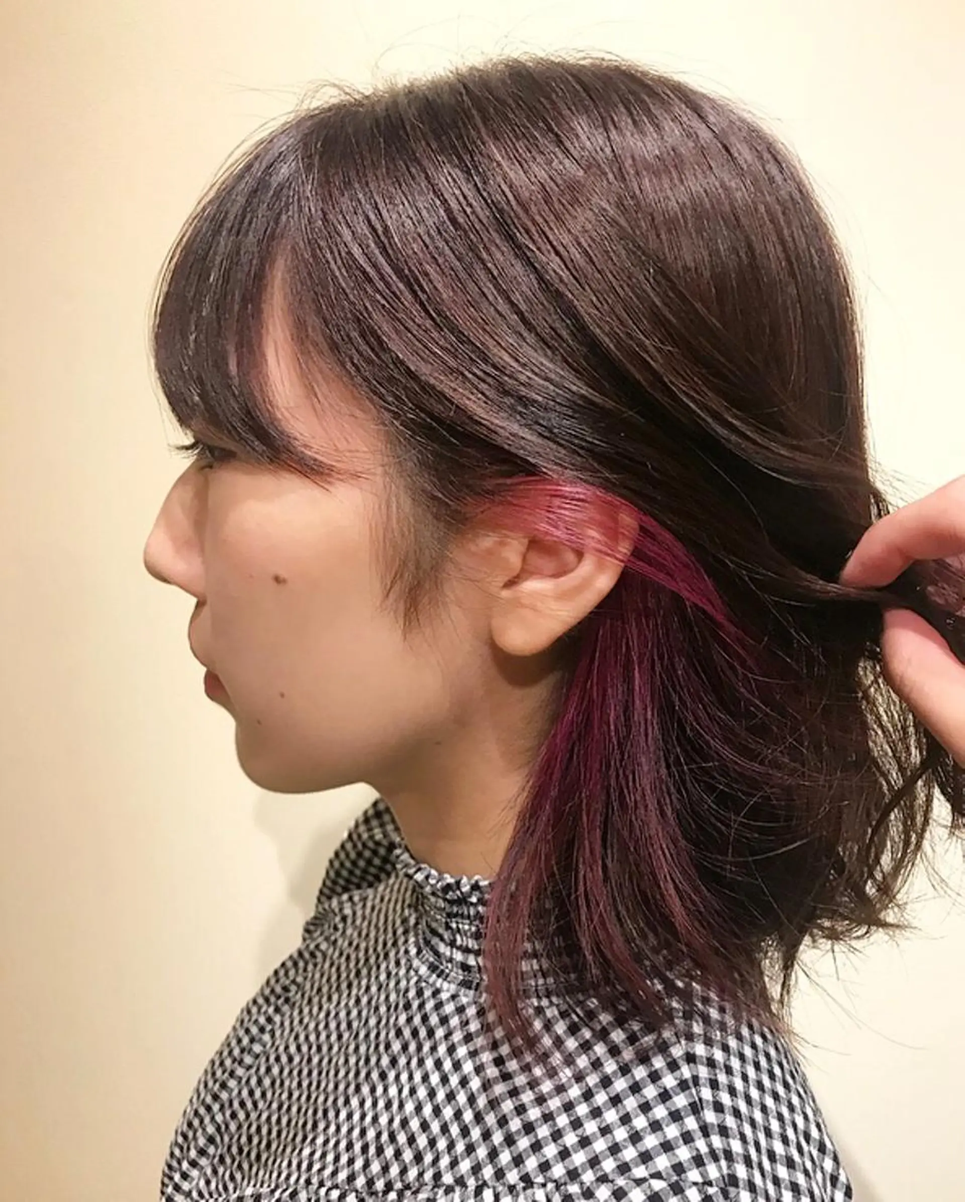 セミロング カラー ヘアカラー 🌈🌸あおき みちる🌟💗のヘアスタイル
