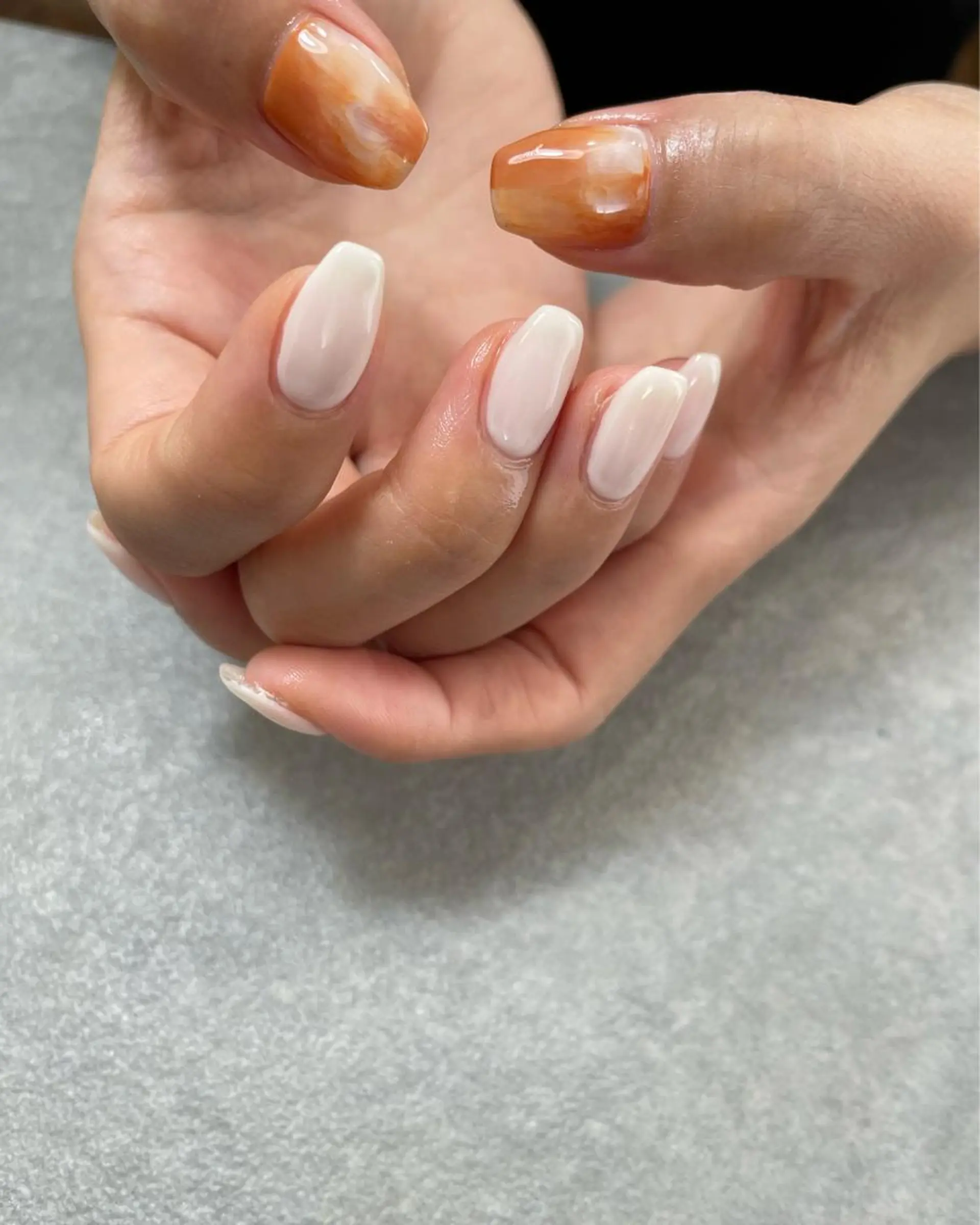 ネイル ハンドネイル フットネイル kiii.__ ✴︎*のネイルデザイン