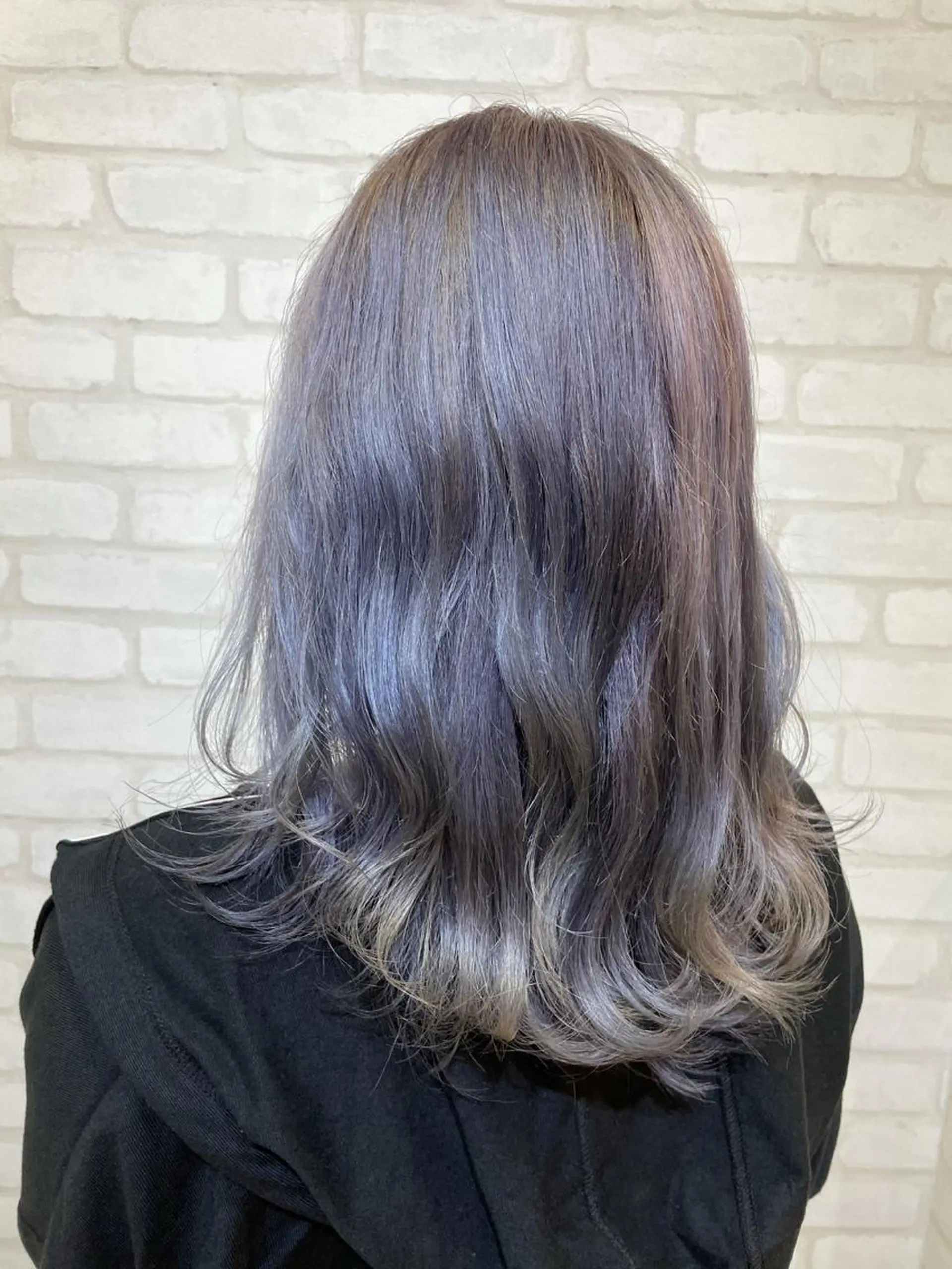 ミディアム カット パーマ 💎True creation💎のヘアスタイル