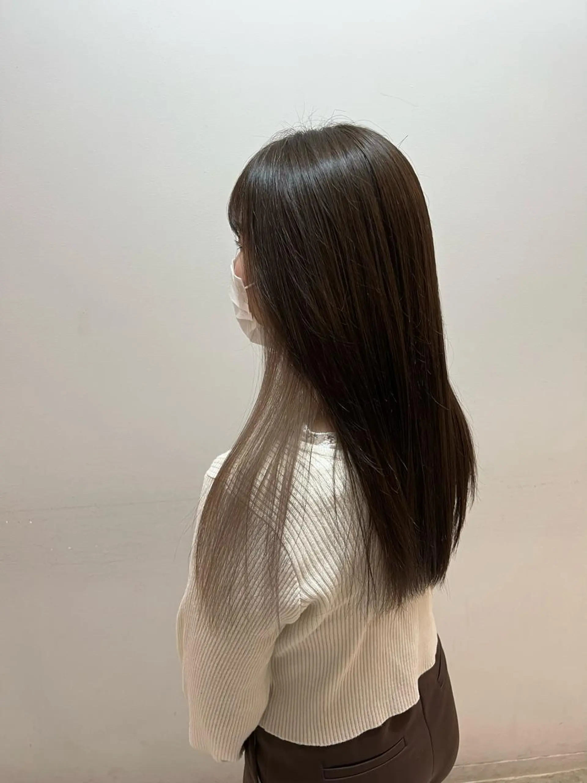 ロング カラー グレージュ レイヤー/髪質改善 DAISUKEのヘアスタイル
