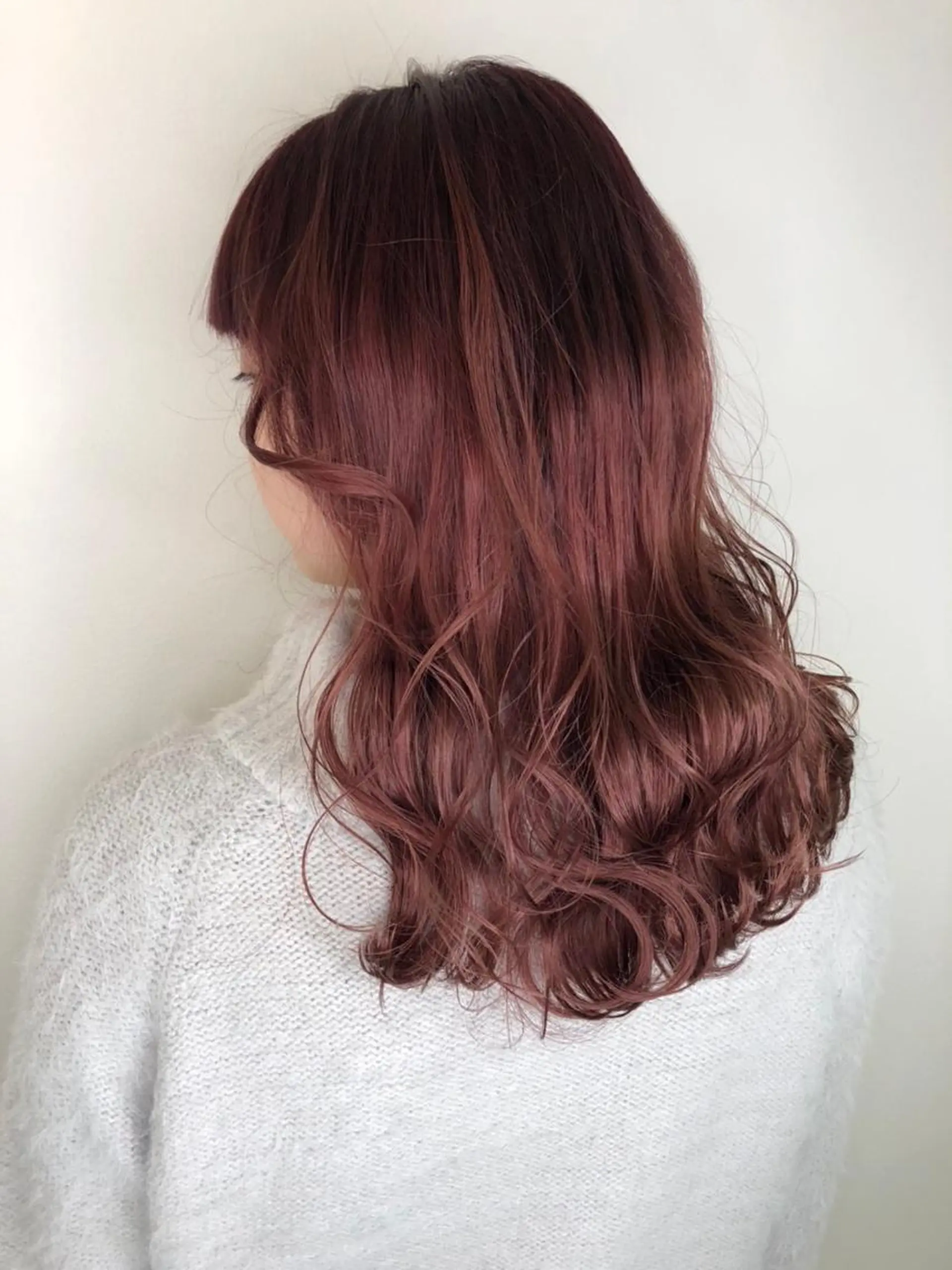 セミロング カラー JILL by GiseL/天神のヘアスタイル