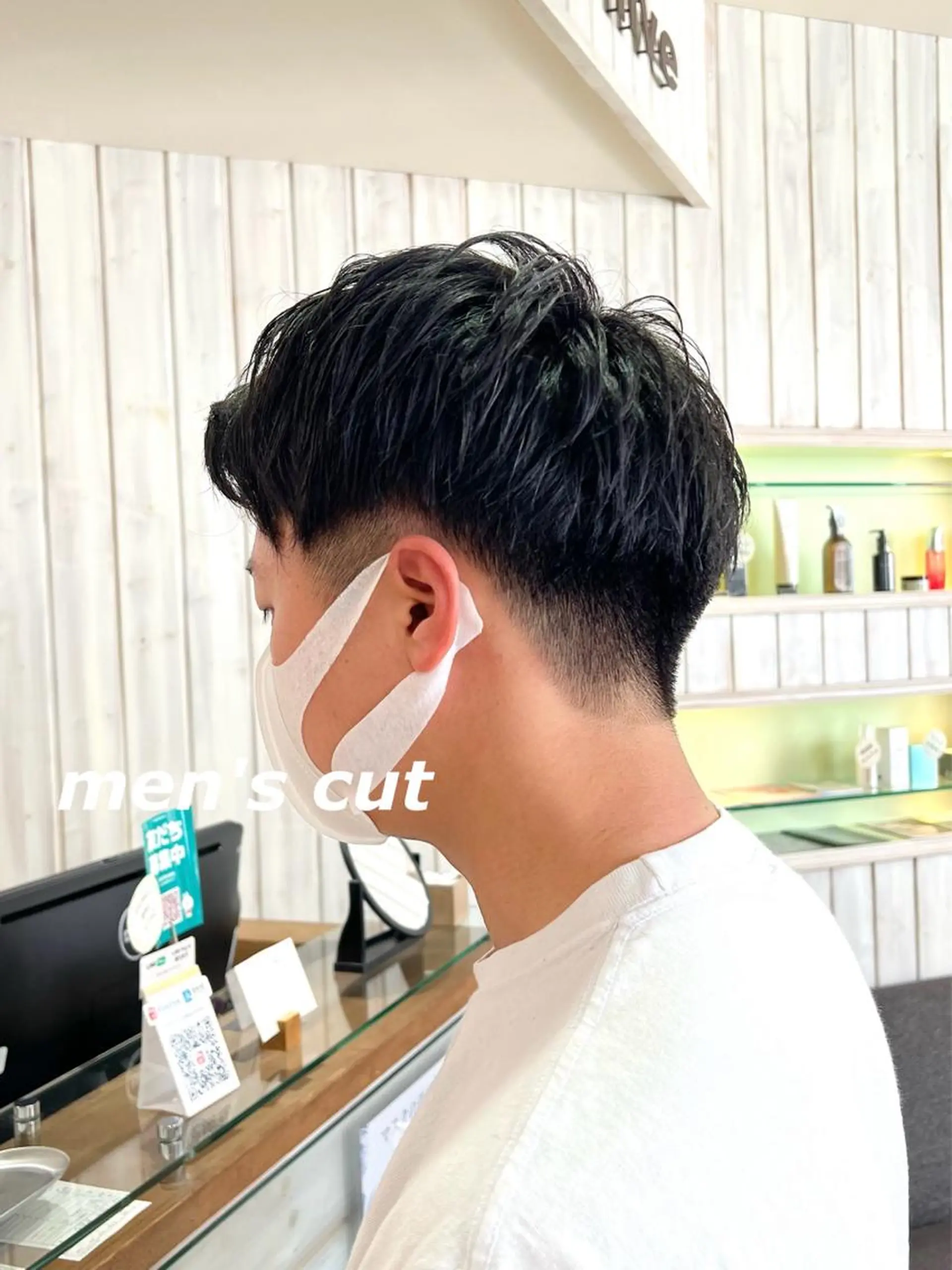 メンズ カット ヘッドスパ 暖色カラー🍒 yume ໒꒱のヘアスタイル