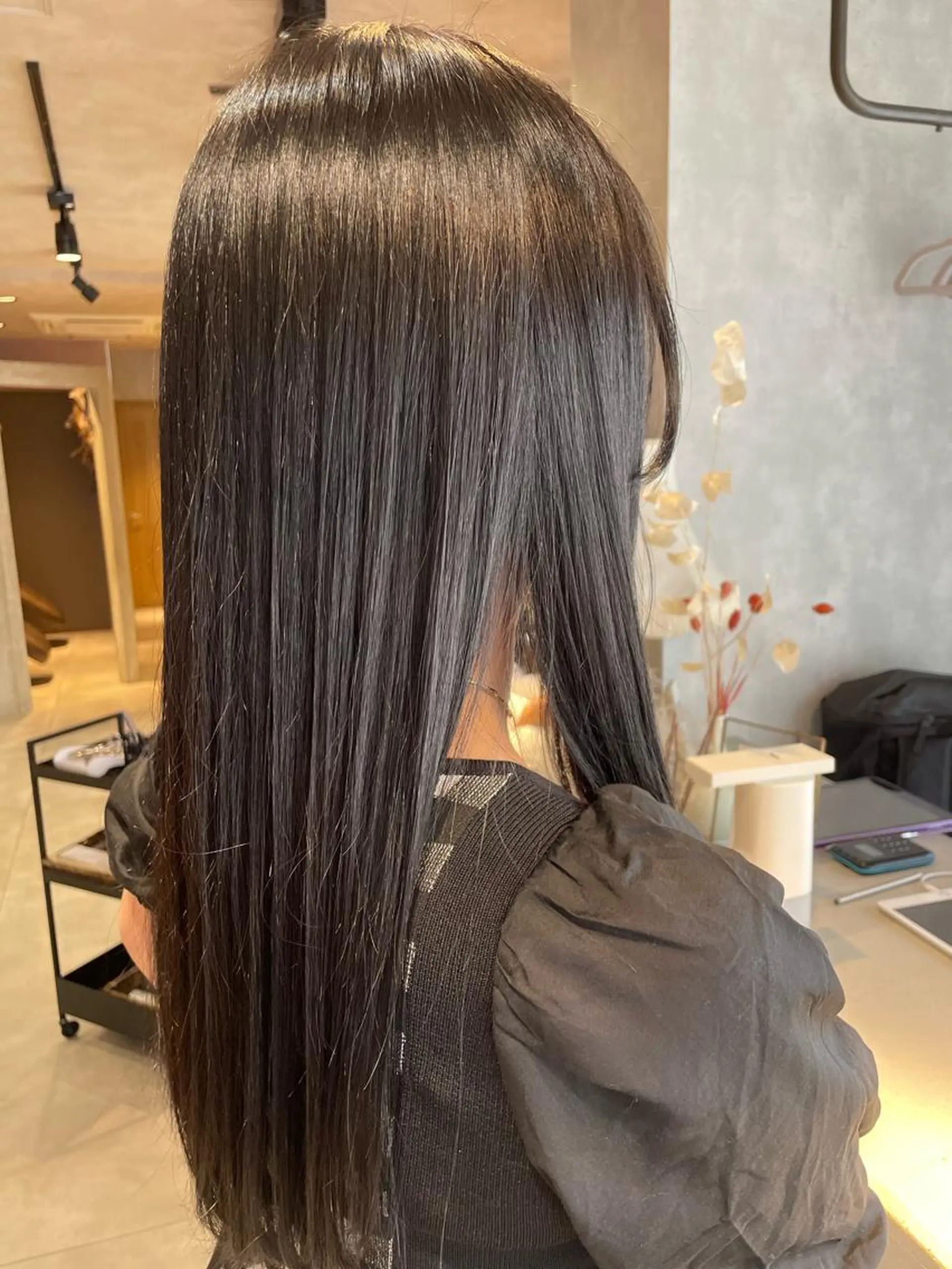 カラー カット ヘアカラー 永宮 采佳のヘアスタイル