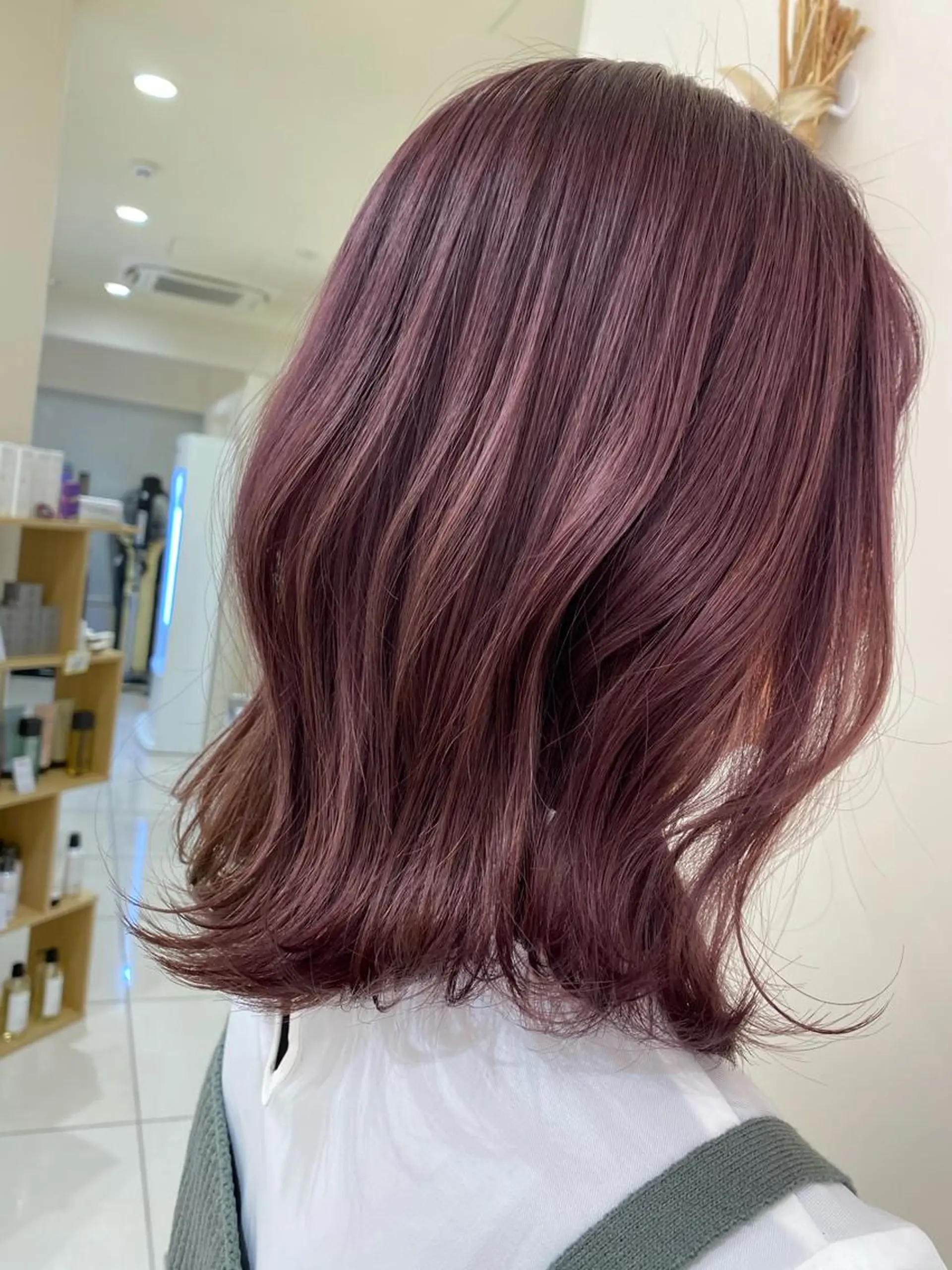 ミディアム カラー 銀座メンズ専門🖤 小島奈々のヘアスタイル