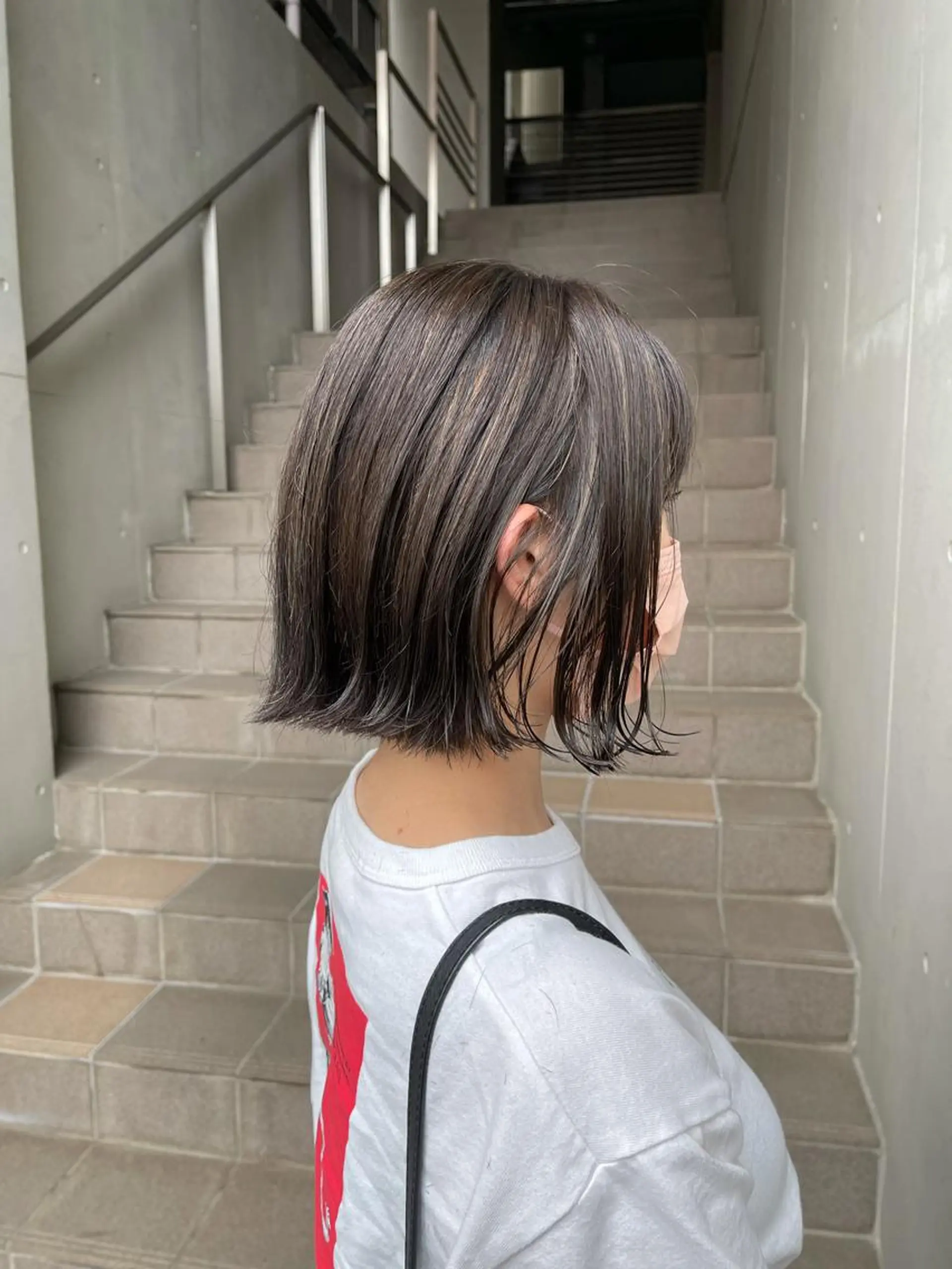 ショート カラー AUBE HAIR sereine　オーブヘアー　セレーヌ所属・💐くびれヘア/艶髪 山根　禎章のヘアスタイル
