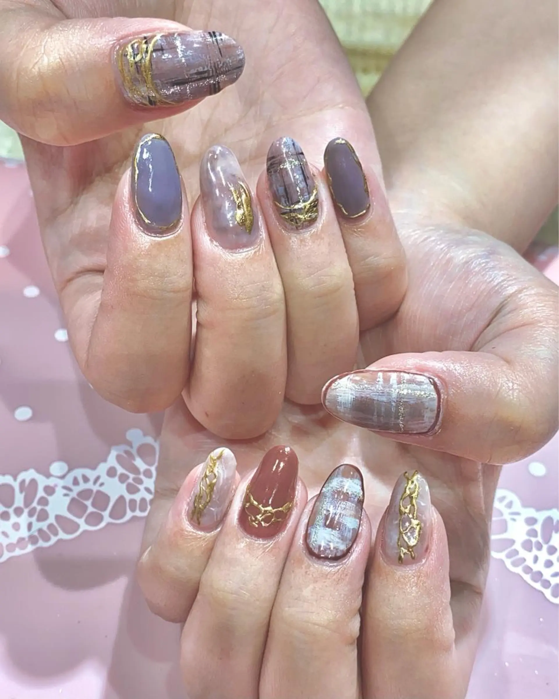 ネイル ニュアンスネイル VIST☆ ｍａｍｉのネイルデザイン
