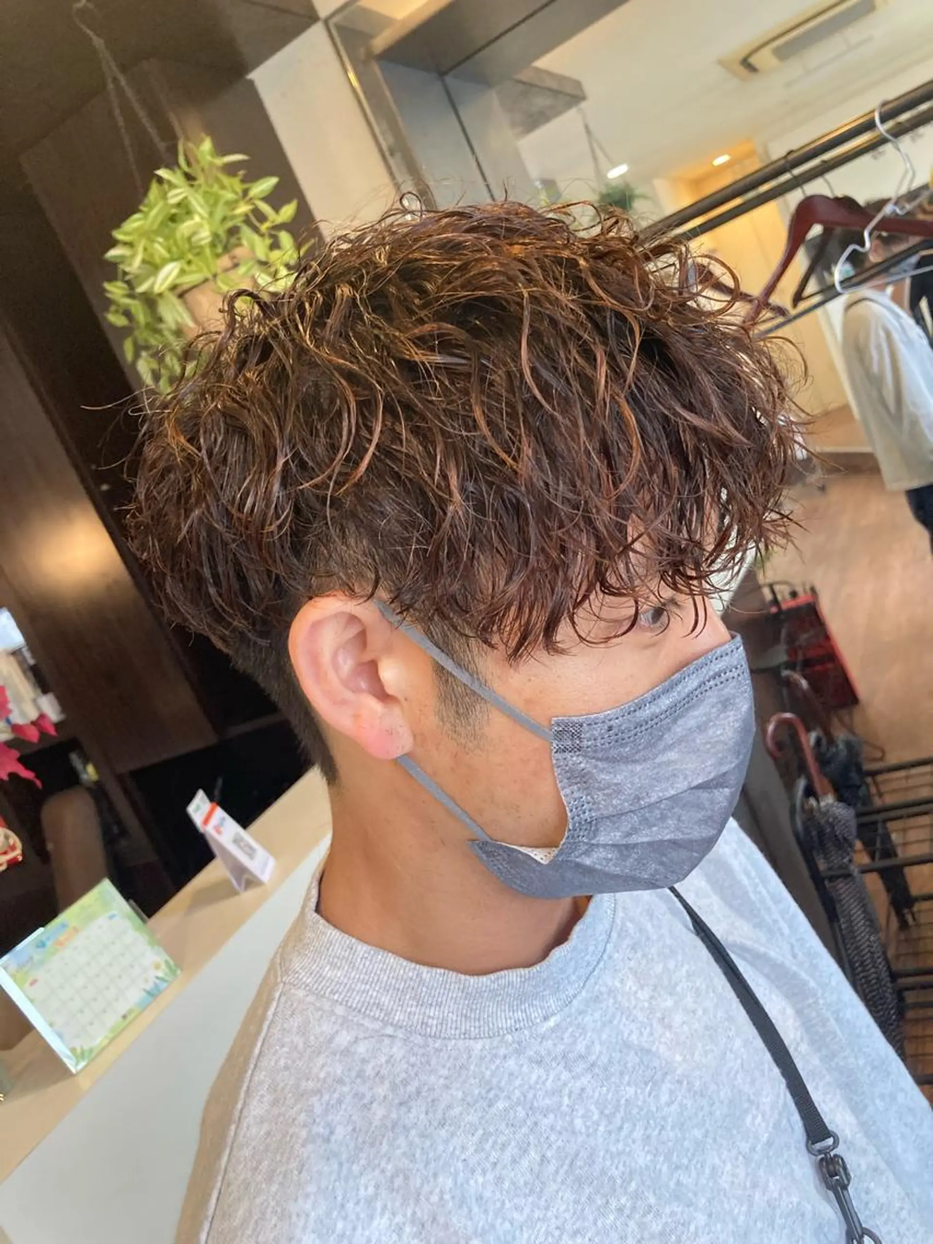 ミディアム パーマ メンズ パーマが得意な【最高 悠斗】のヘアスタイル