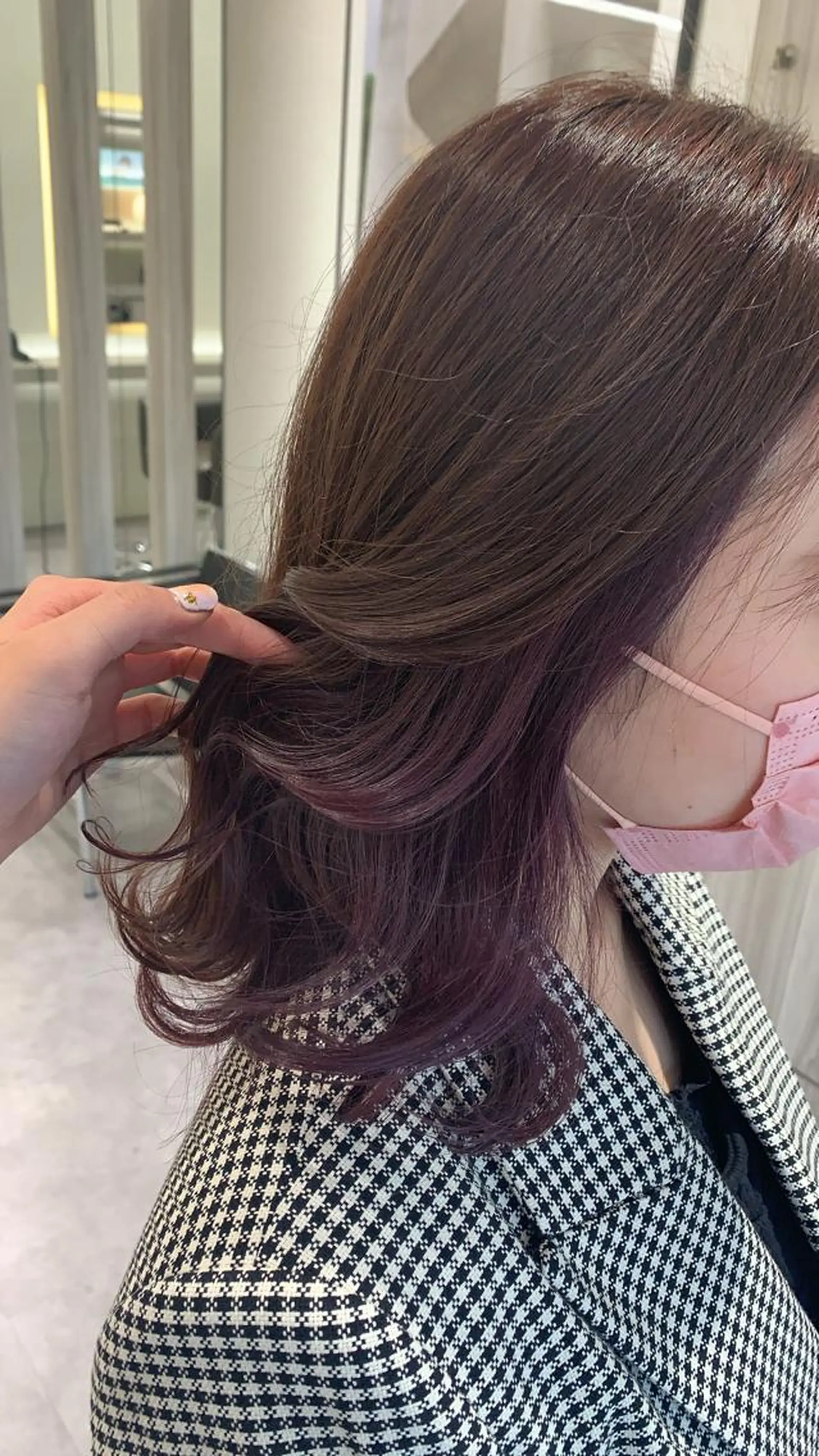 カラー ヘアカラー トリートメント 宮下 志織のヘアスタイル