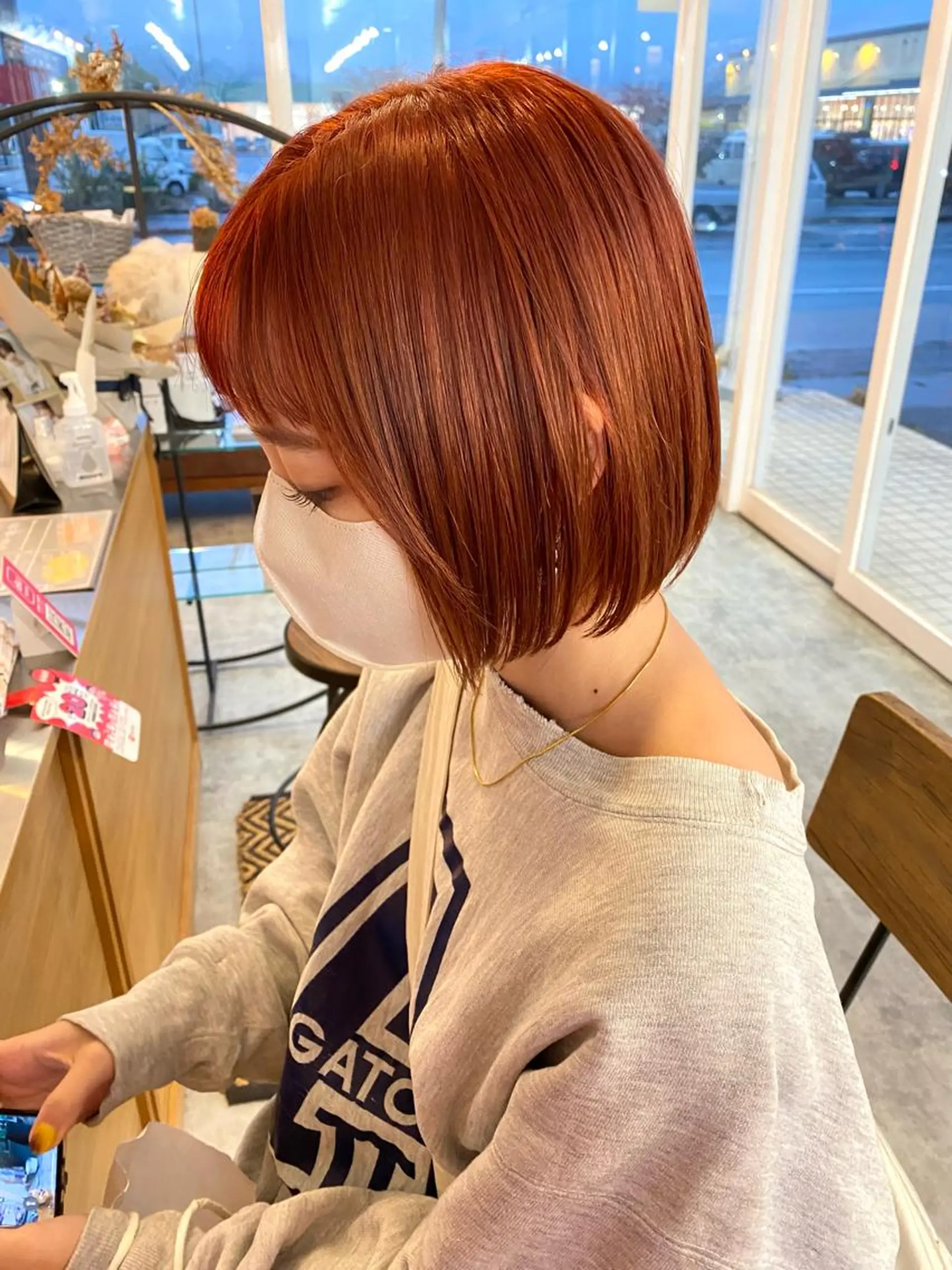 ショート ヘアカラー トリートメント YUIMARL岡山店 MIRAIのヘアスタイル