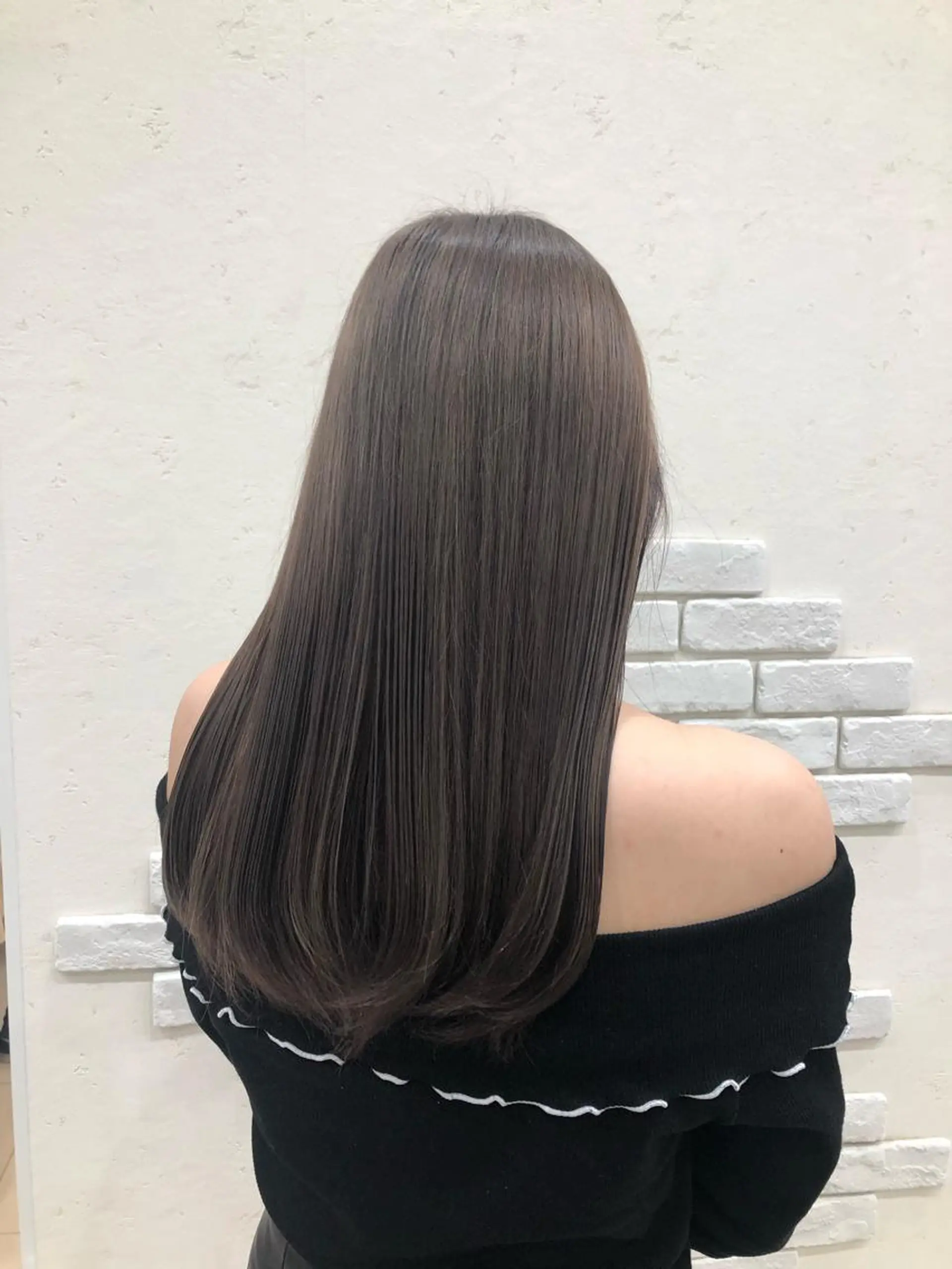 ロング 太白区白髪ぼかし/ ボブカット/千葉達人のヘアスタイル