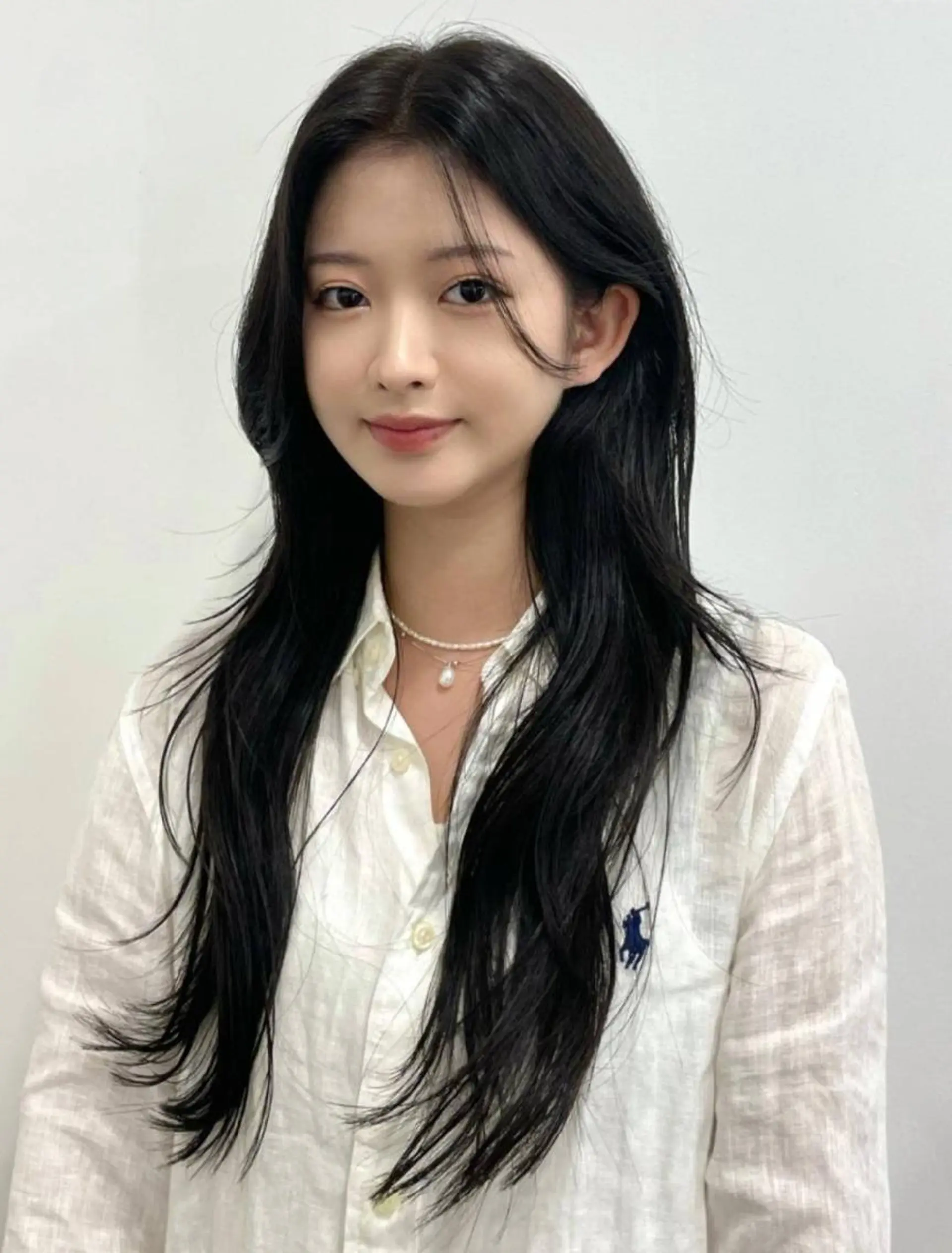 ロング 韓国特化🇰🇷 エクステのヘアスタイル