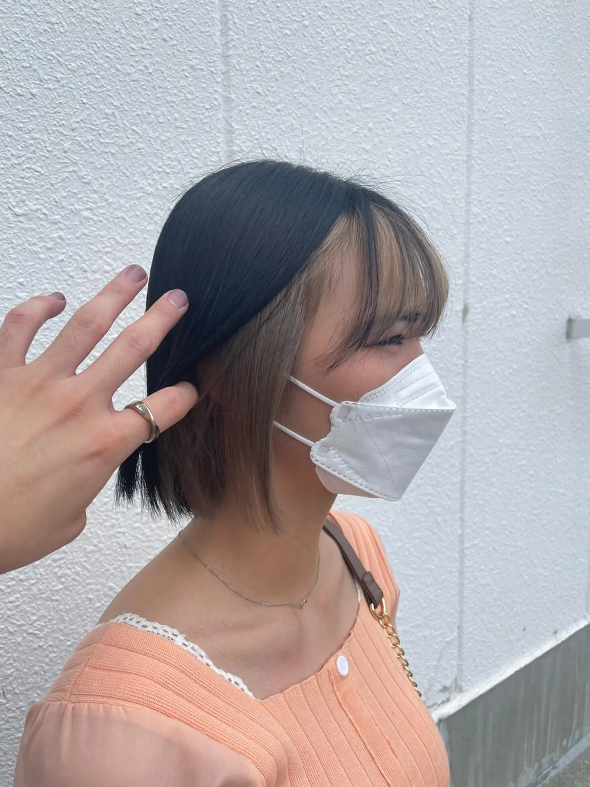 ミディアム 松澤 勇輝のヘアスタイル